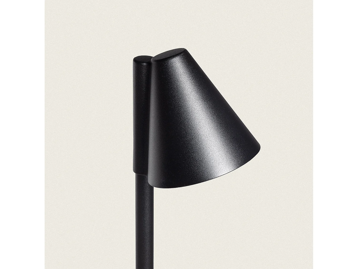 Baliza Exterior LED 6W 60 cm Superficie Drimlec Negro Mate