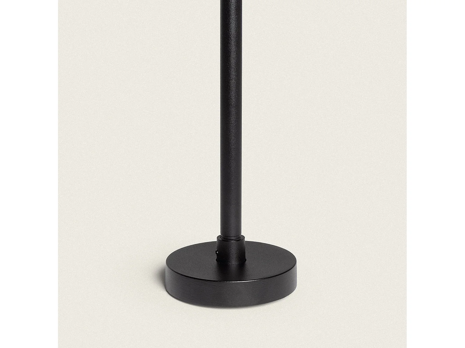 Baliza Exterior LED 6W 60 cm Superficie Drimlec Negro Mate