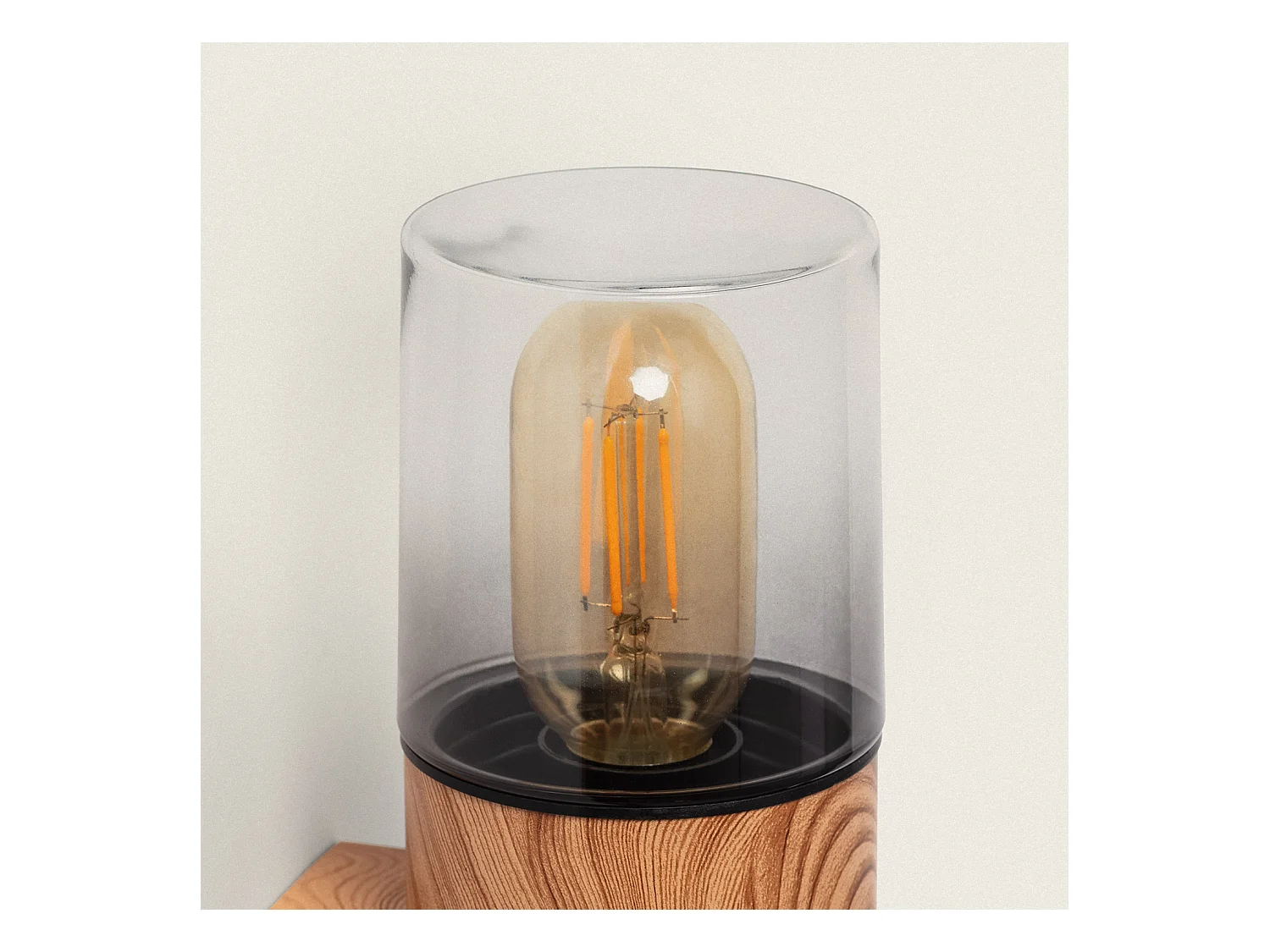 Applique Murale Extérieure Acier Inoxydable Emley Duo Brun clair