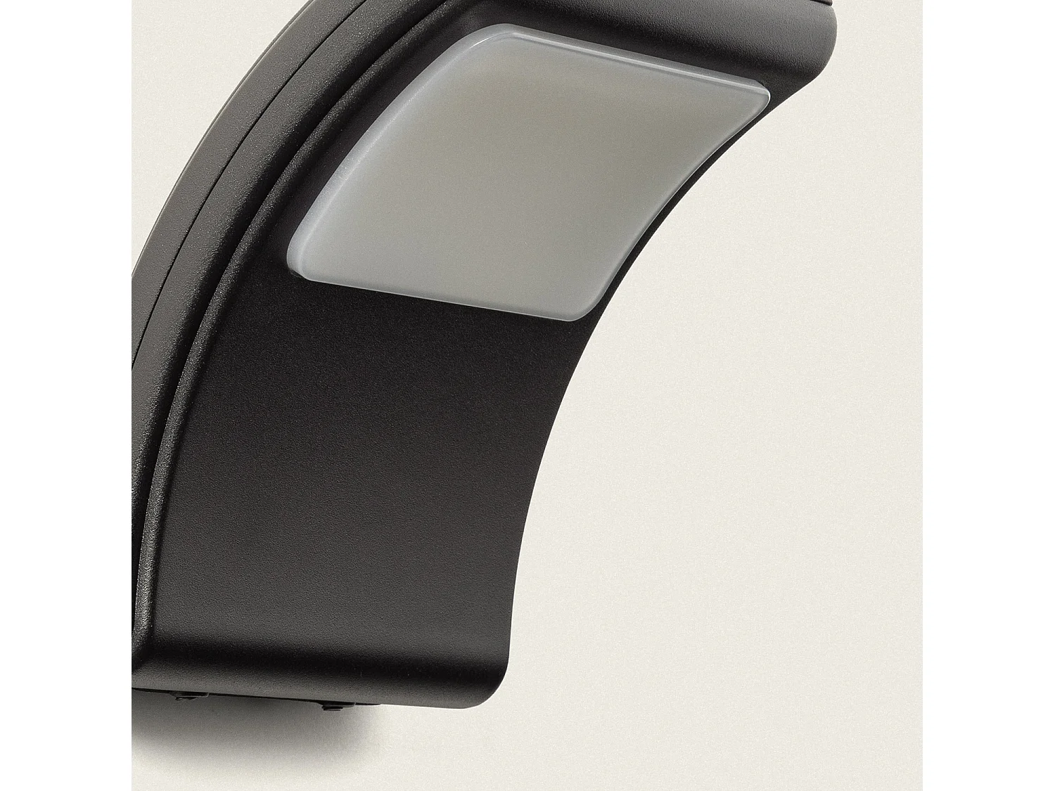 Aplique de Pared Exterior LED 6W Iluminación Rectangular Negro Wilbert Negro Mate