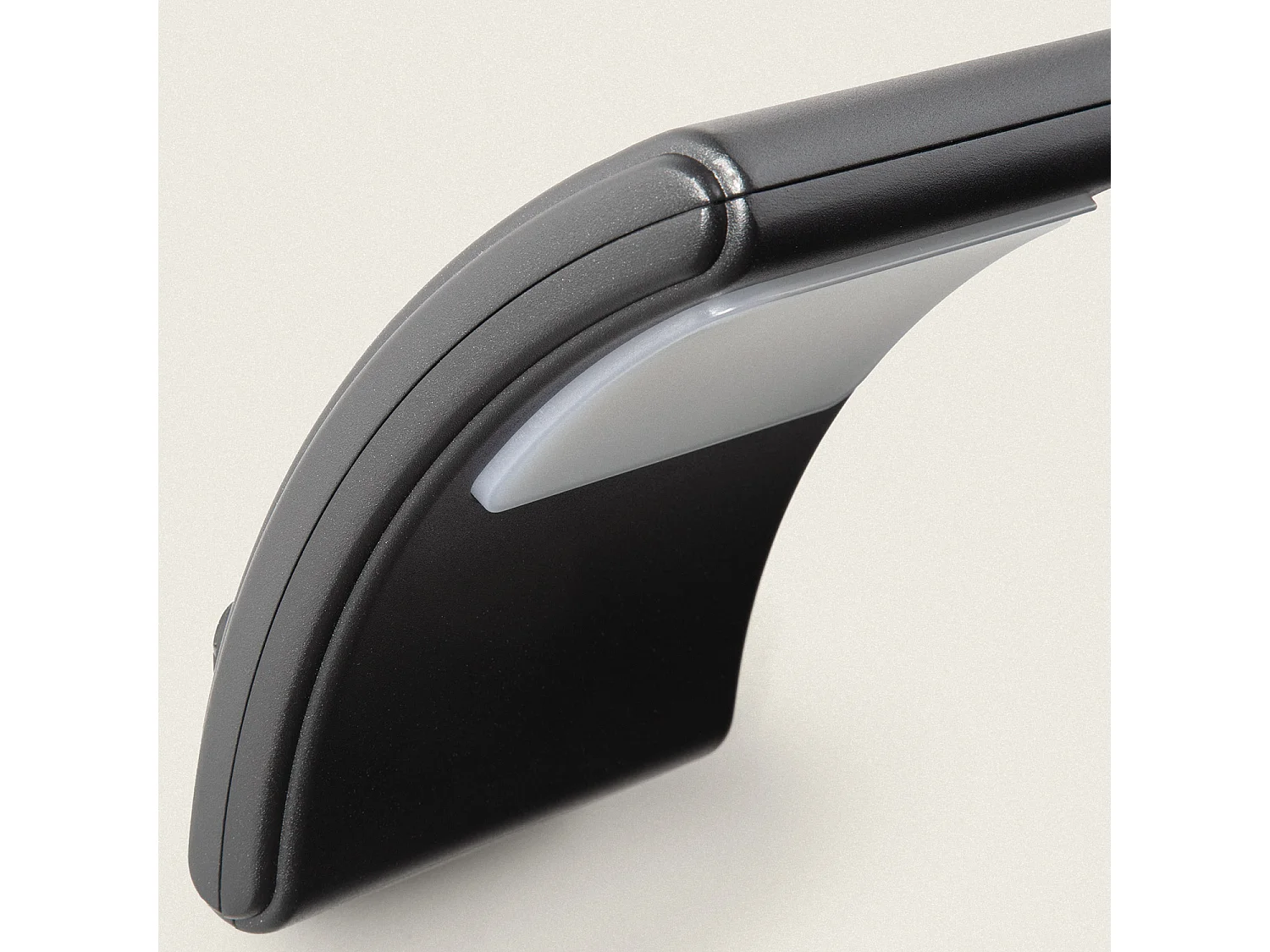 Applique Murale Extérieure LED 8W Éclairage Rectangulaire Noire Wilbert Noir mat