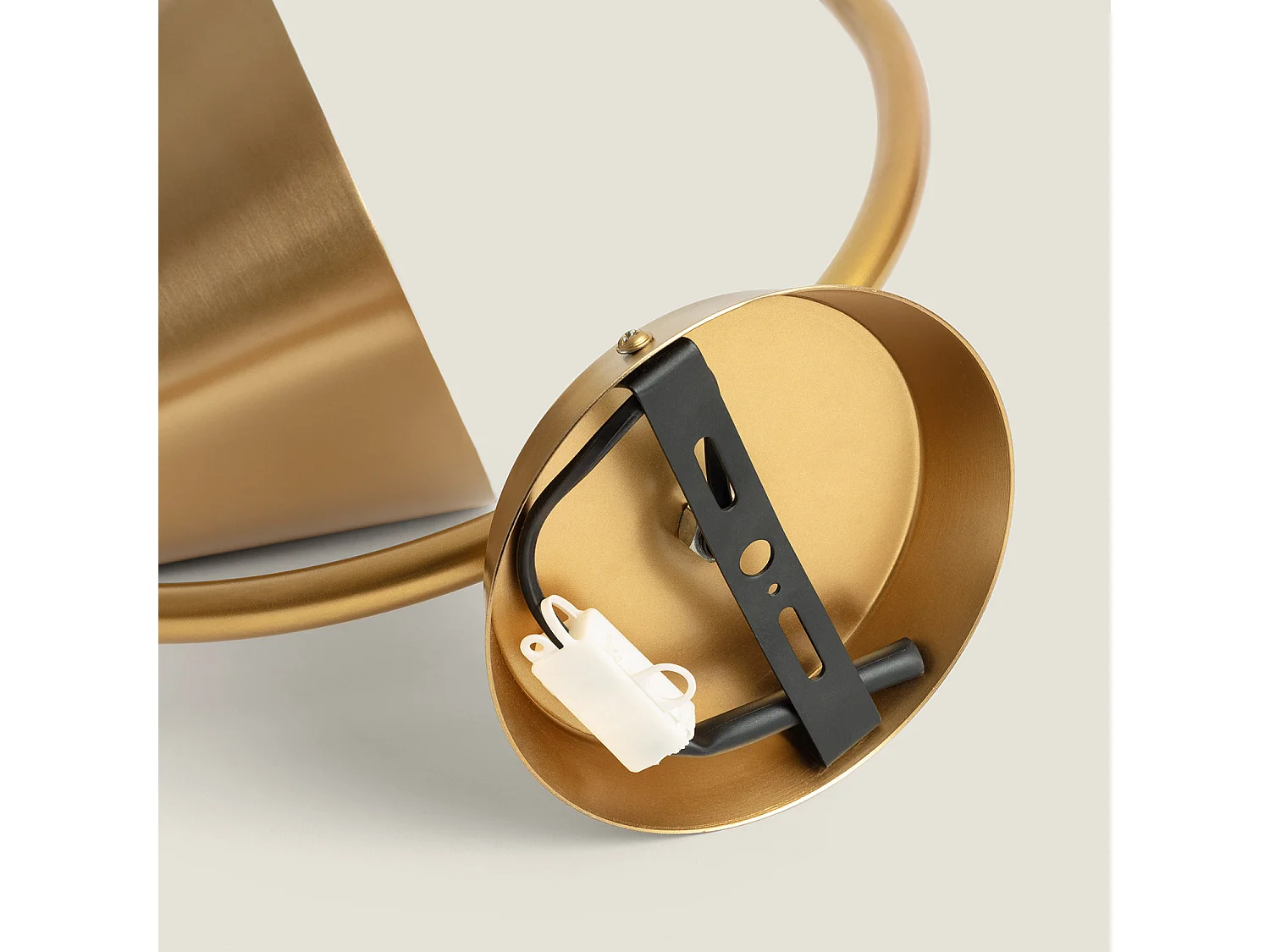 Applique Murale Métal Edern Doré