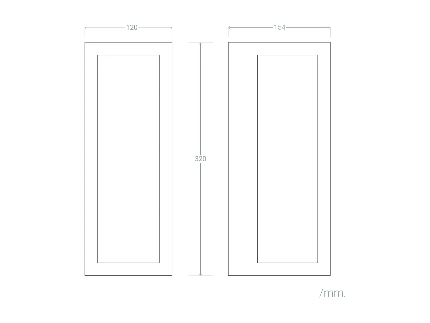 Applique da Parete per Esterni Acciaio Inox con Sensore di Movimento Gakom Opale Nero