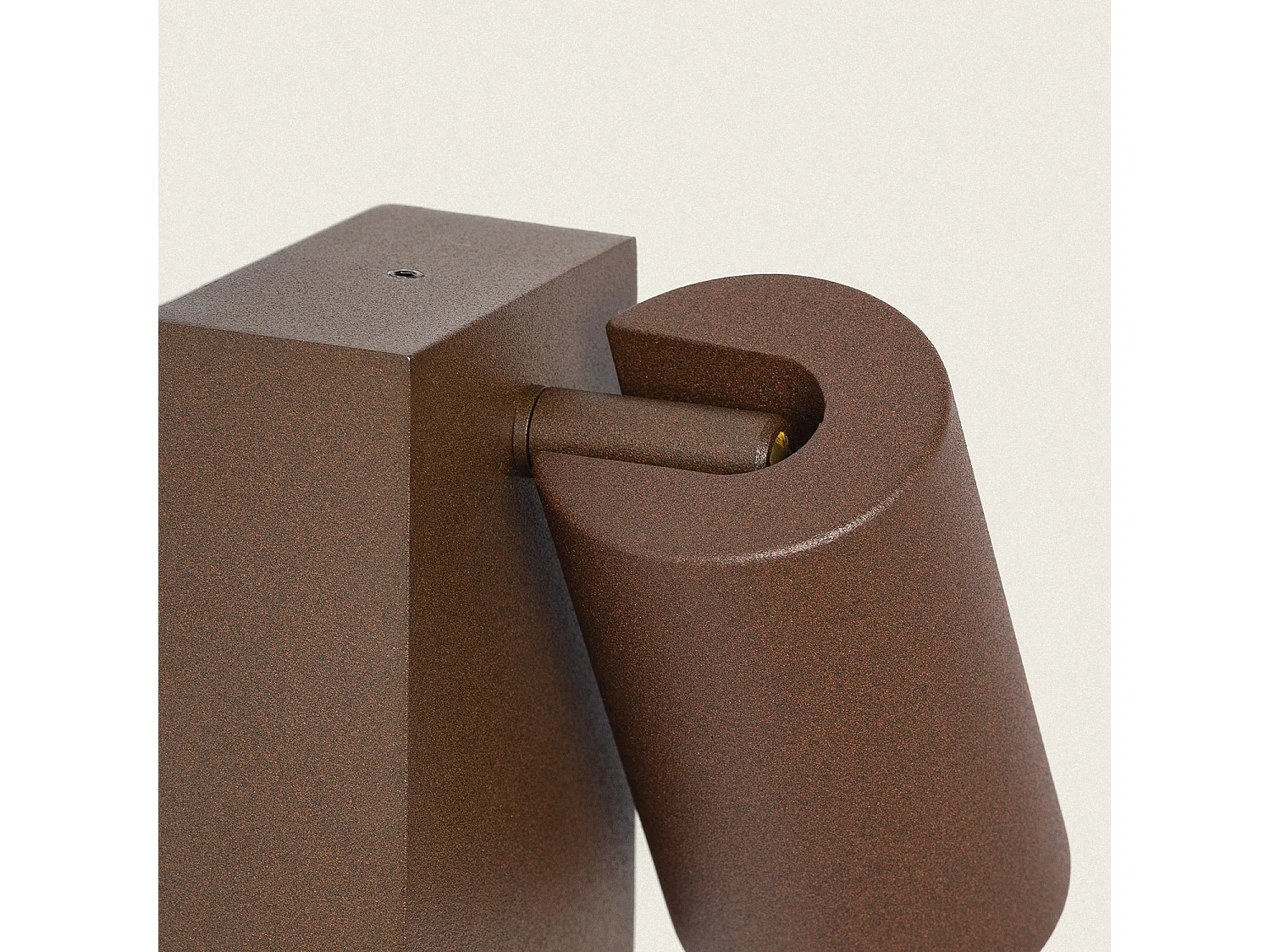 Applique Murale Extérieure LED 10W Aluminium CCT Sélectionnable Kuriya Rouille