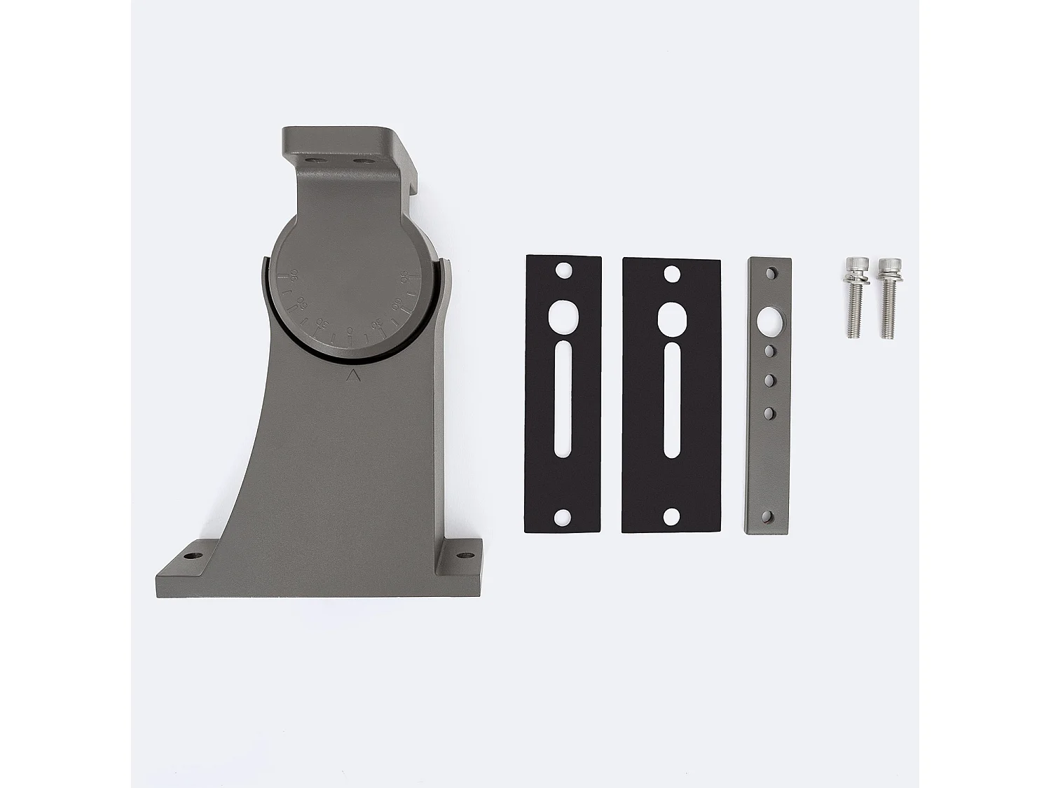 Support Type Direct-Arm pour Projecteur LED 300-500W Premium 160lm/W  Dimmable 1-10V Pyros Éclairage Public Gris