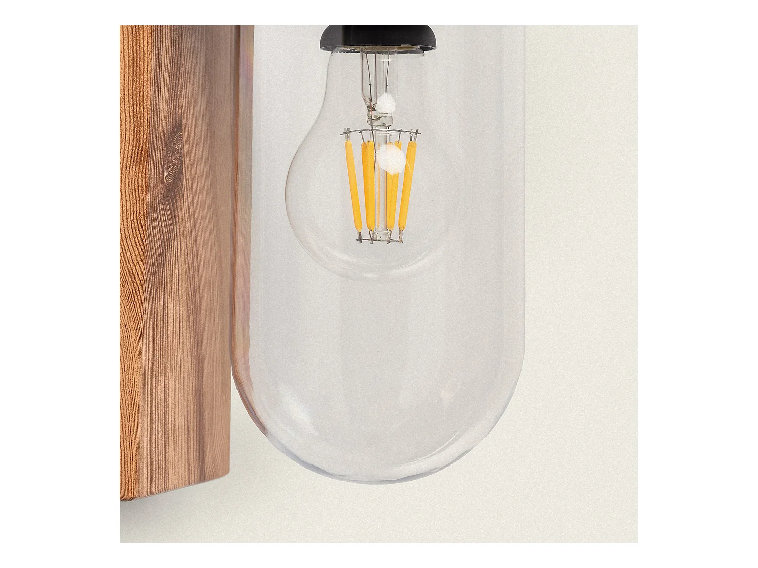 Applique da Parete per Esterni Solare LED 1,5W Alluminio Enzo Naturale