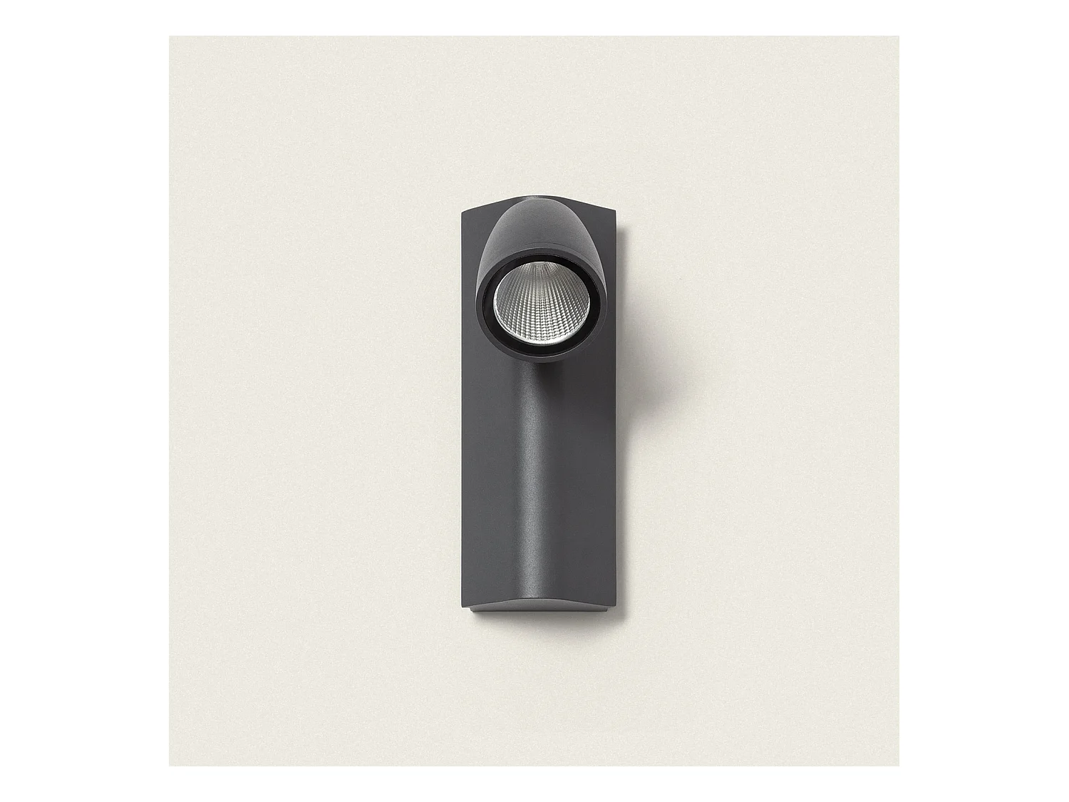 Applique Murale Extérieure LED 6W Aluminium Abel Gris foncé