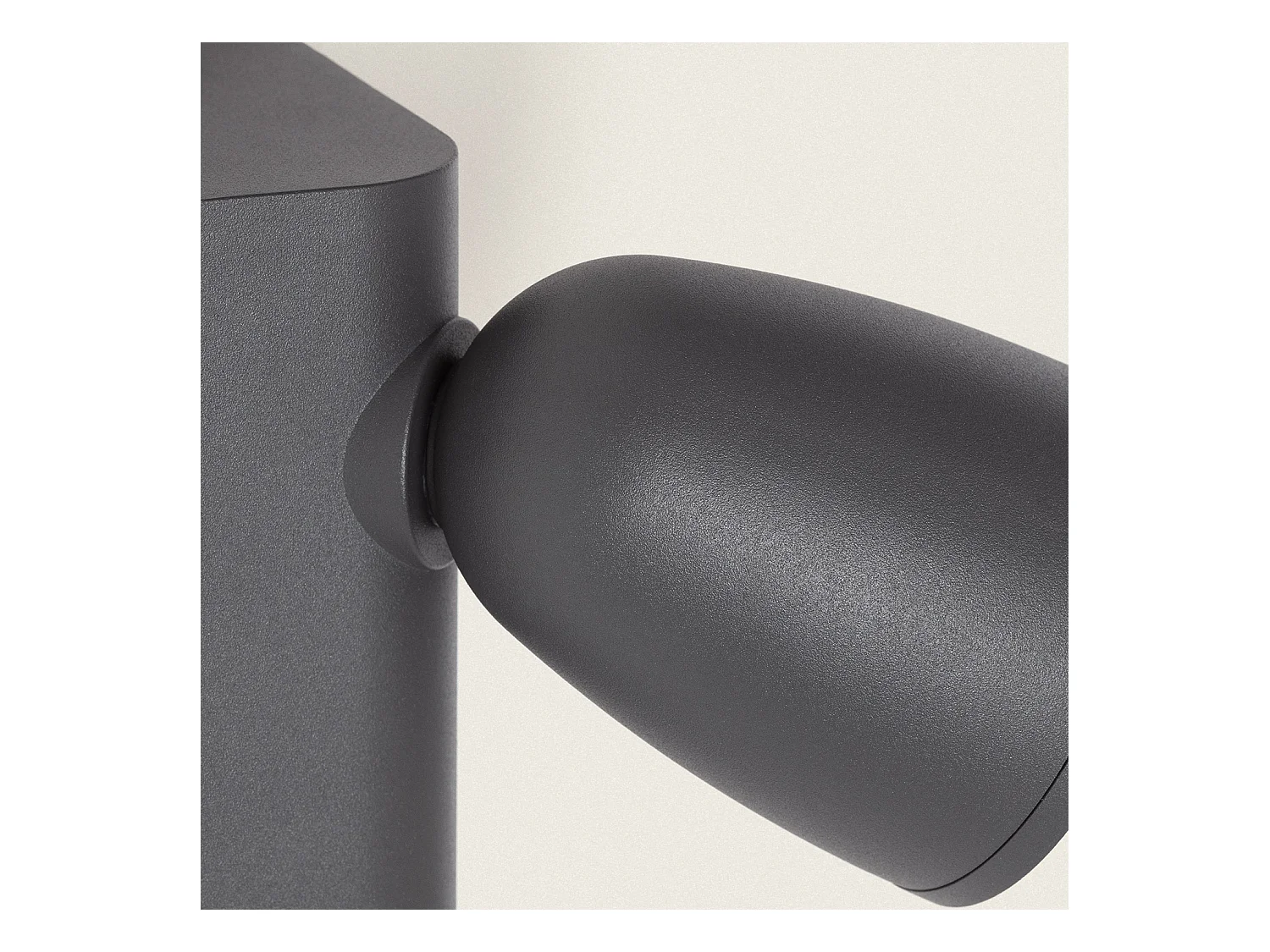 Applique Murale Extérieure LED 6W Aluminium Abel Gris foncé