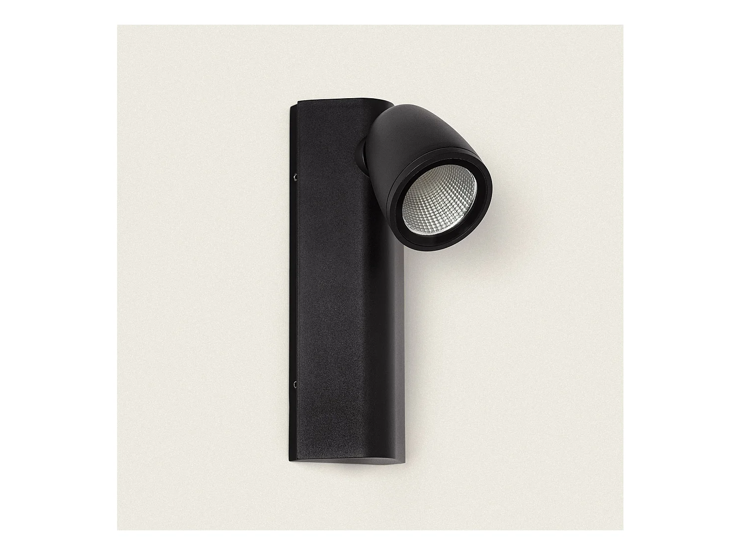 Aplique de Pared Exterior LED 6W Aluminio Abel Gris Oscuro