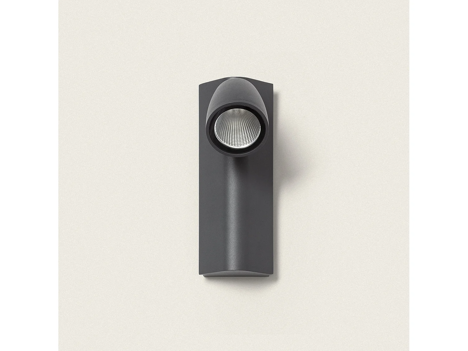 Applique da Parete per Esterni LED 6W Alluminio Abel Grigio Scuro
