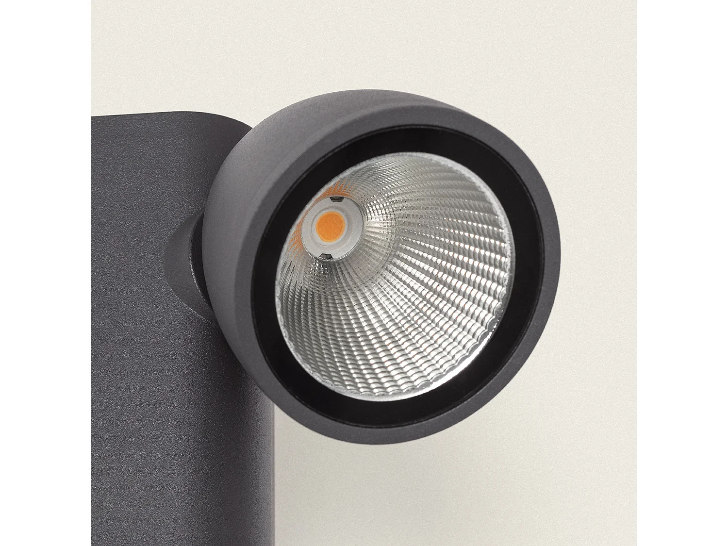 Applique da Parete per Esterni LED 6W Alluminio Abel Grigio Scuro