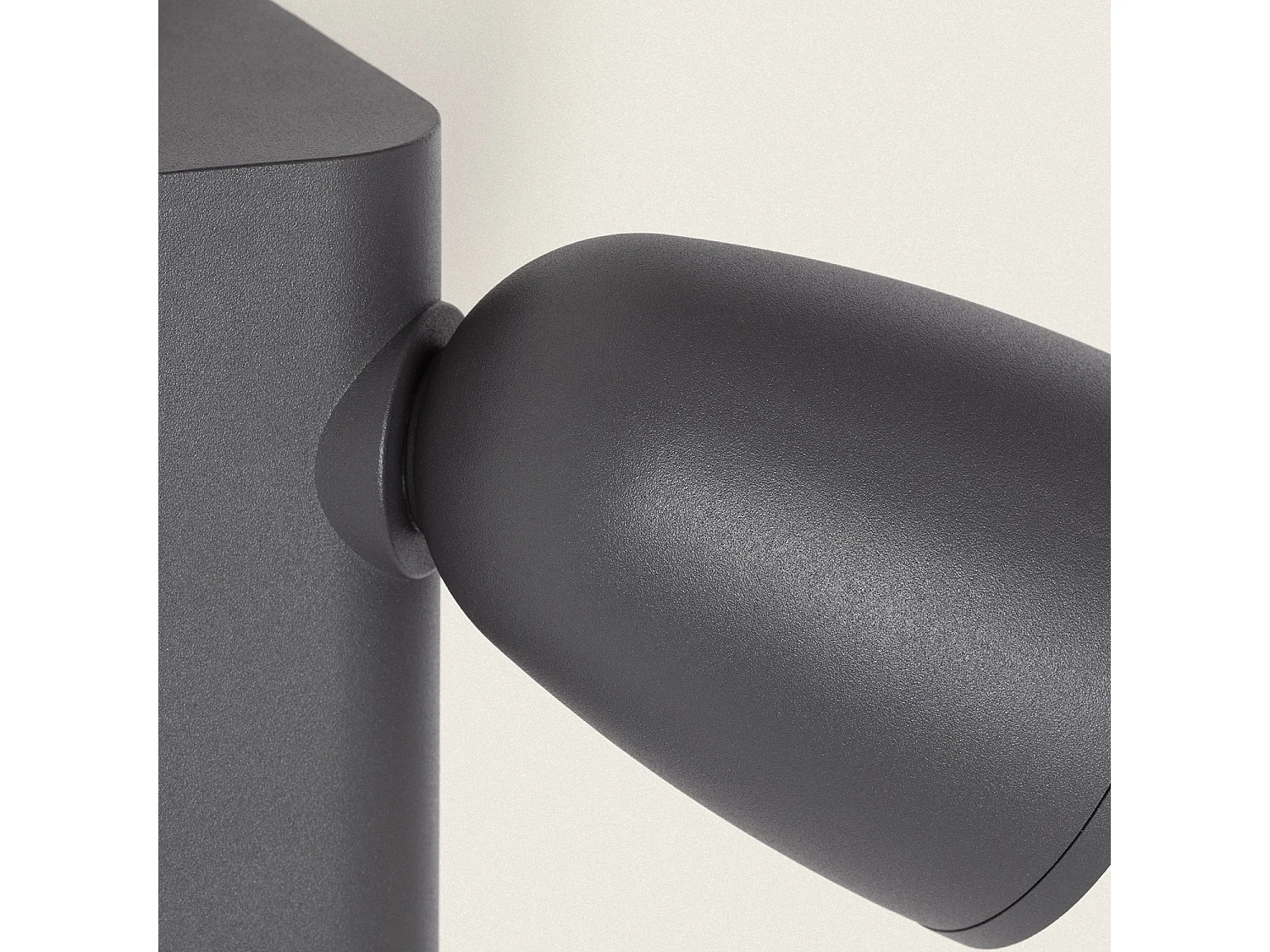 Applique da Parete per Esterni LED 6W Alluminio Abel Grigio Scuro