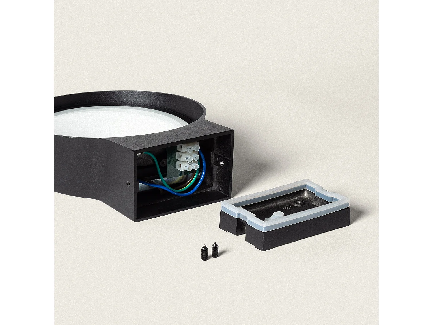 Applique Murale Extérieure LED 12W Aluminium Chupny Noir