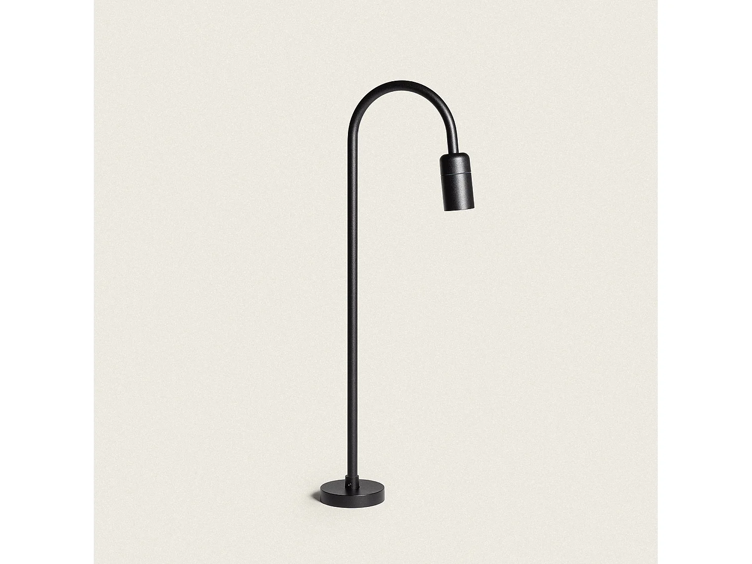 Lampioncino per Esterni LED 6W 60 cm Superficie Garmil Nero Opaco