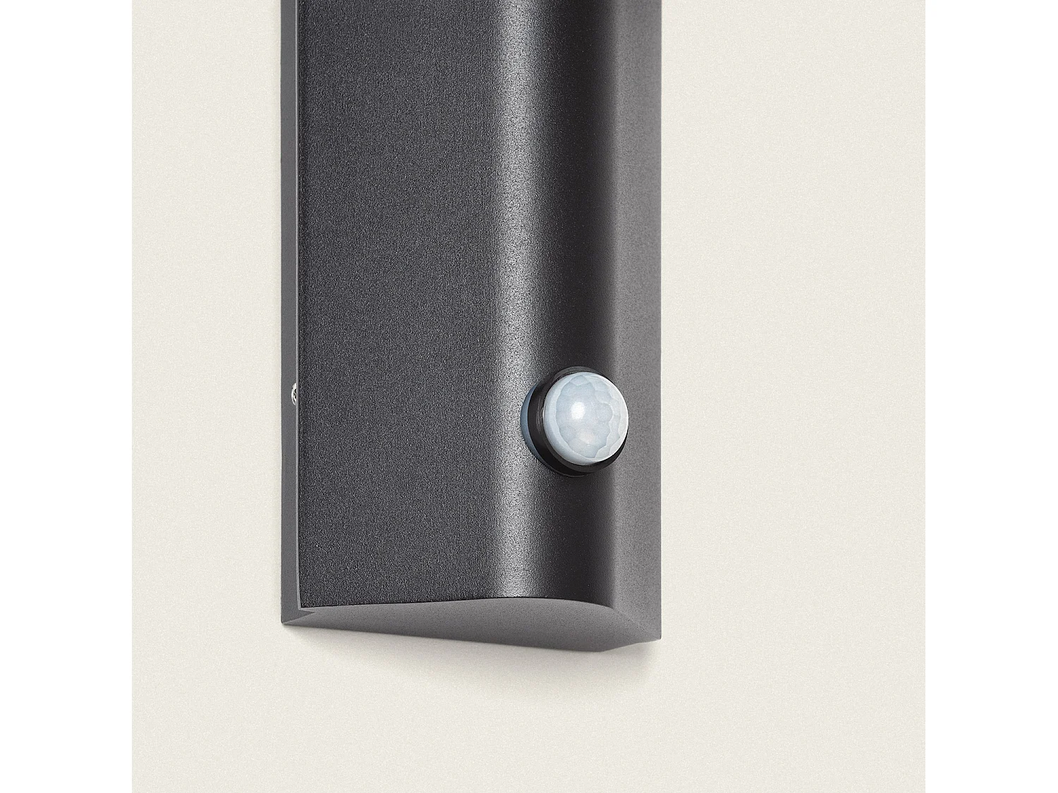 Applique Murale Extérieure LED 12W Aluminium avec Détecteur de Mouvement PIR Abel 2 Spots Noir