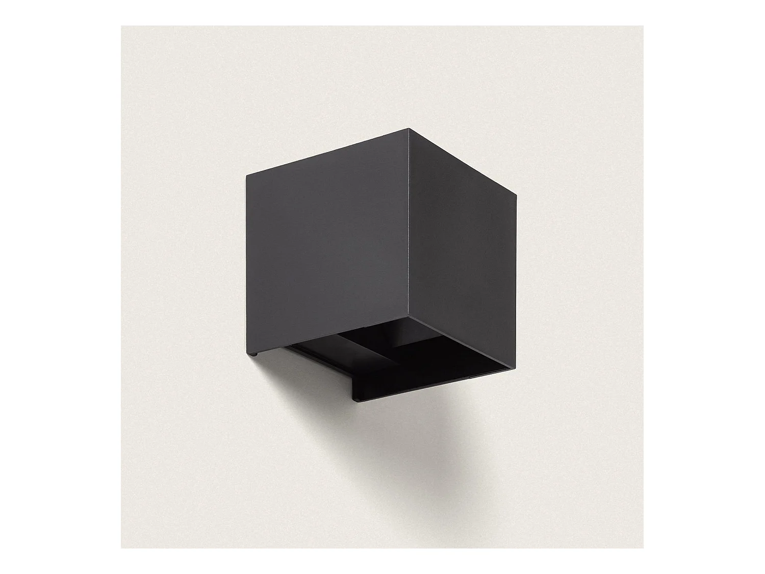 Applique Murale Extérieure LED 6W PC Double Éclairage Onis Noir