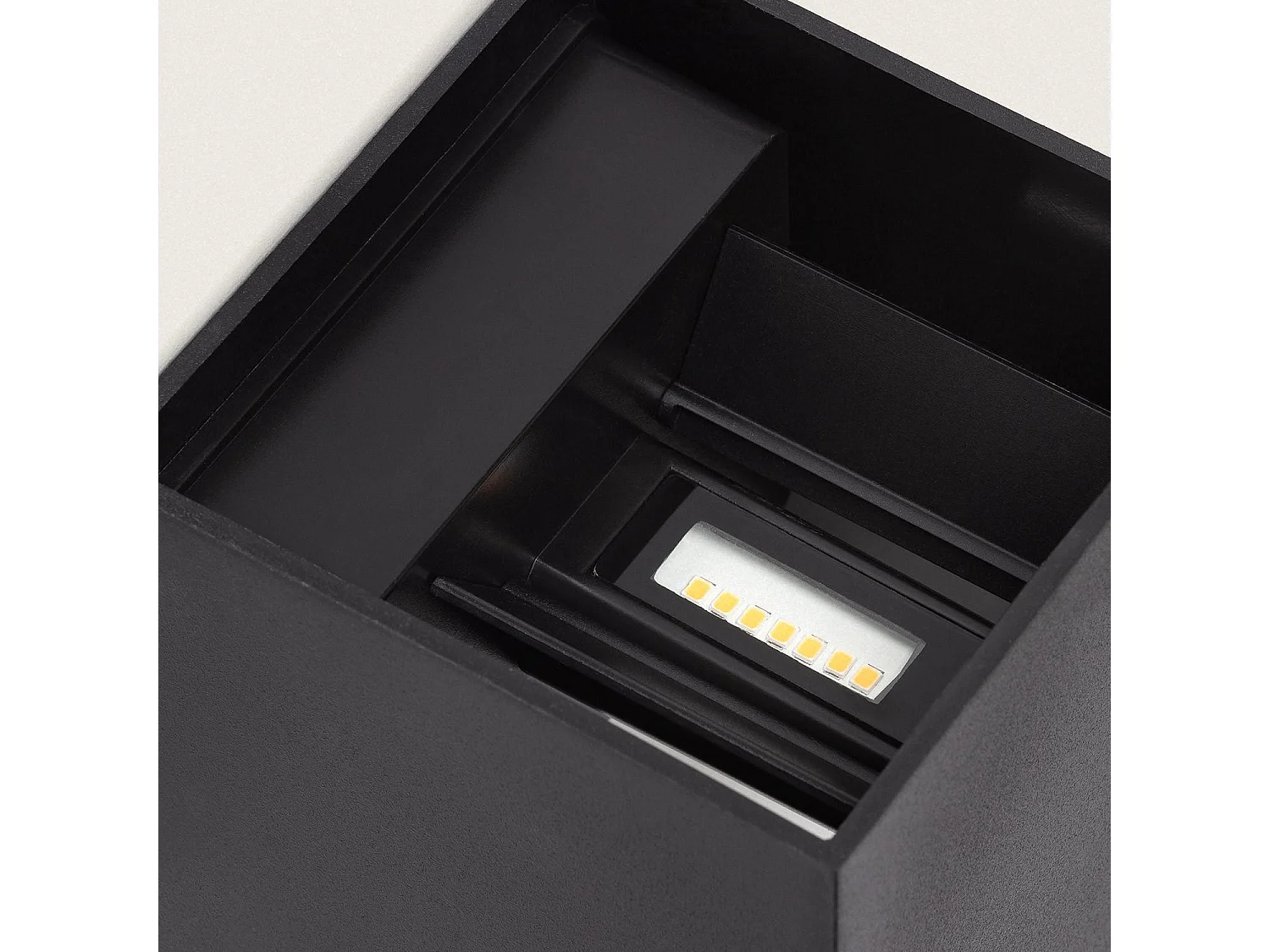 Applique Murale Extérieure LED 6W PC Double Éclairage Onis Noir