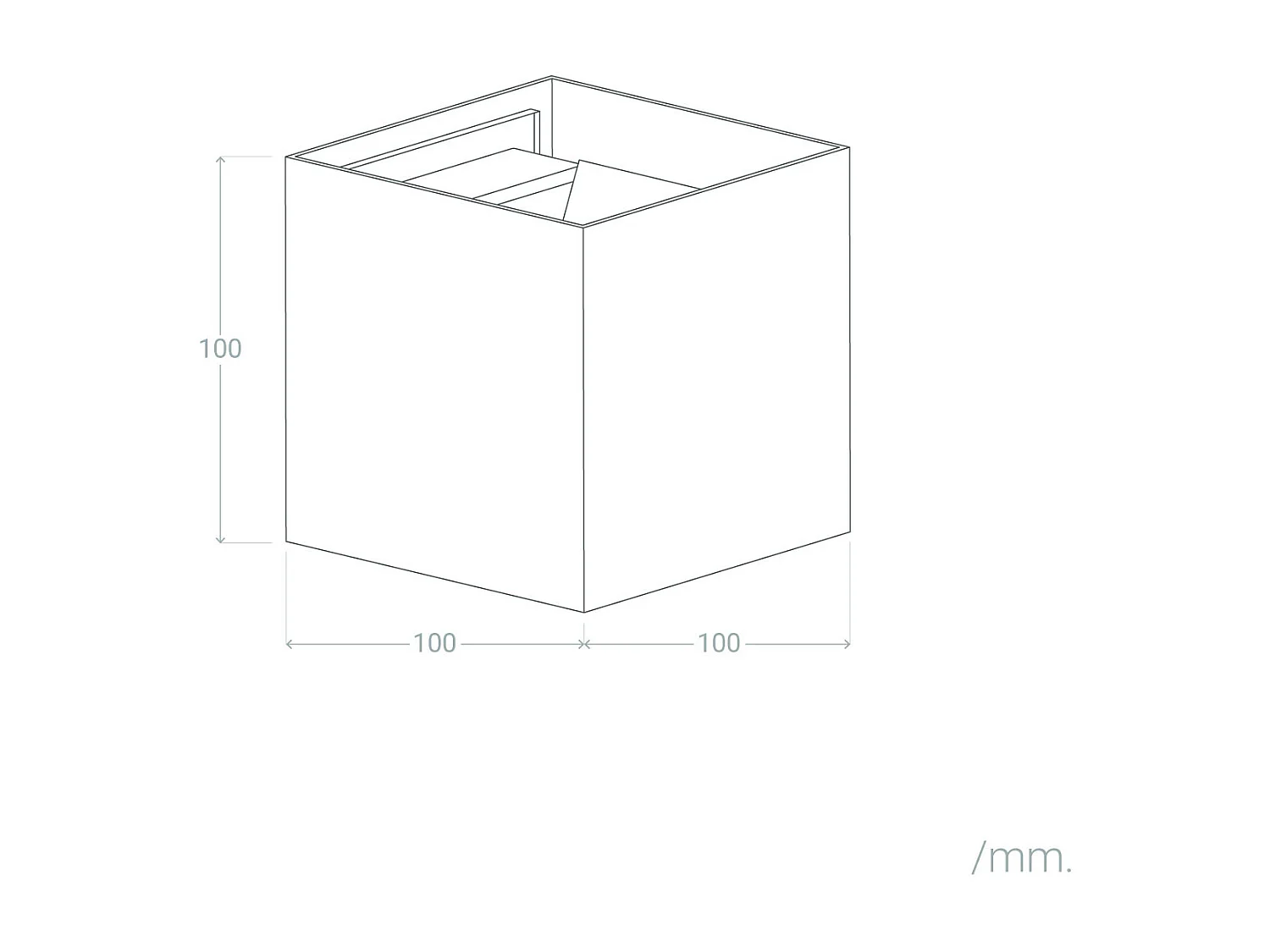 Applique Murale Extérieure LED 6W PC Double Éclairage Onis Noir