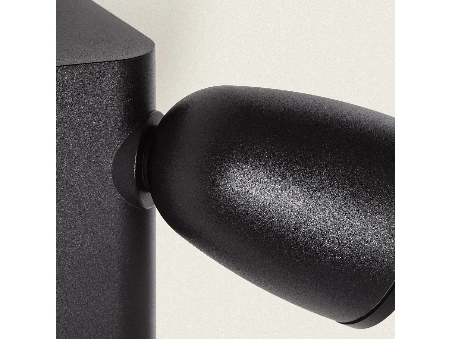 Applique Murale Extérieure Aluminium avec Détecteur de Mouvement Abel Noir