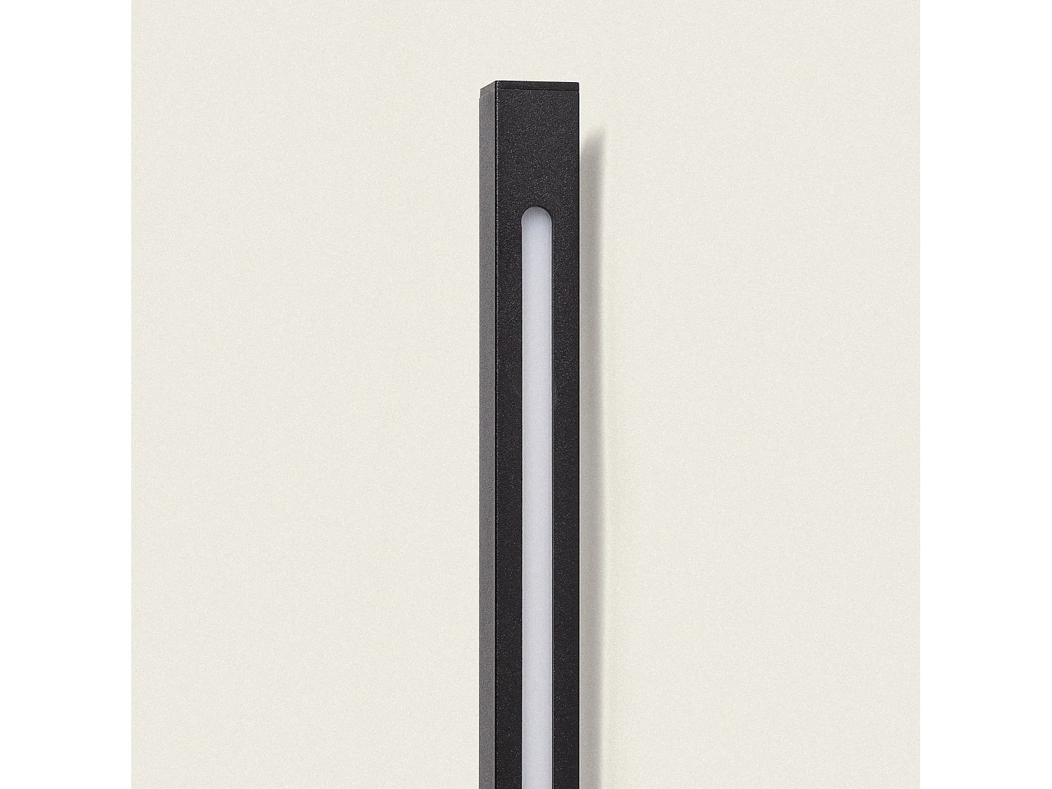 Applique Murale Extérieure LED 12W 80cm Aluminium Milen  Noir