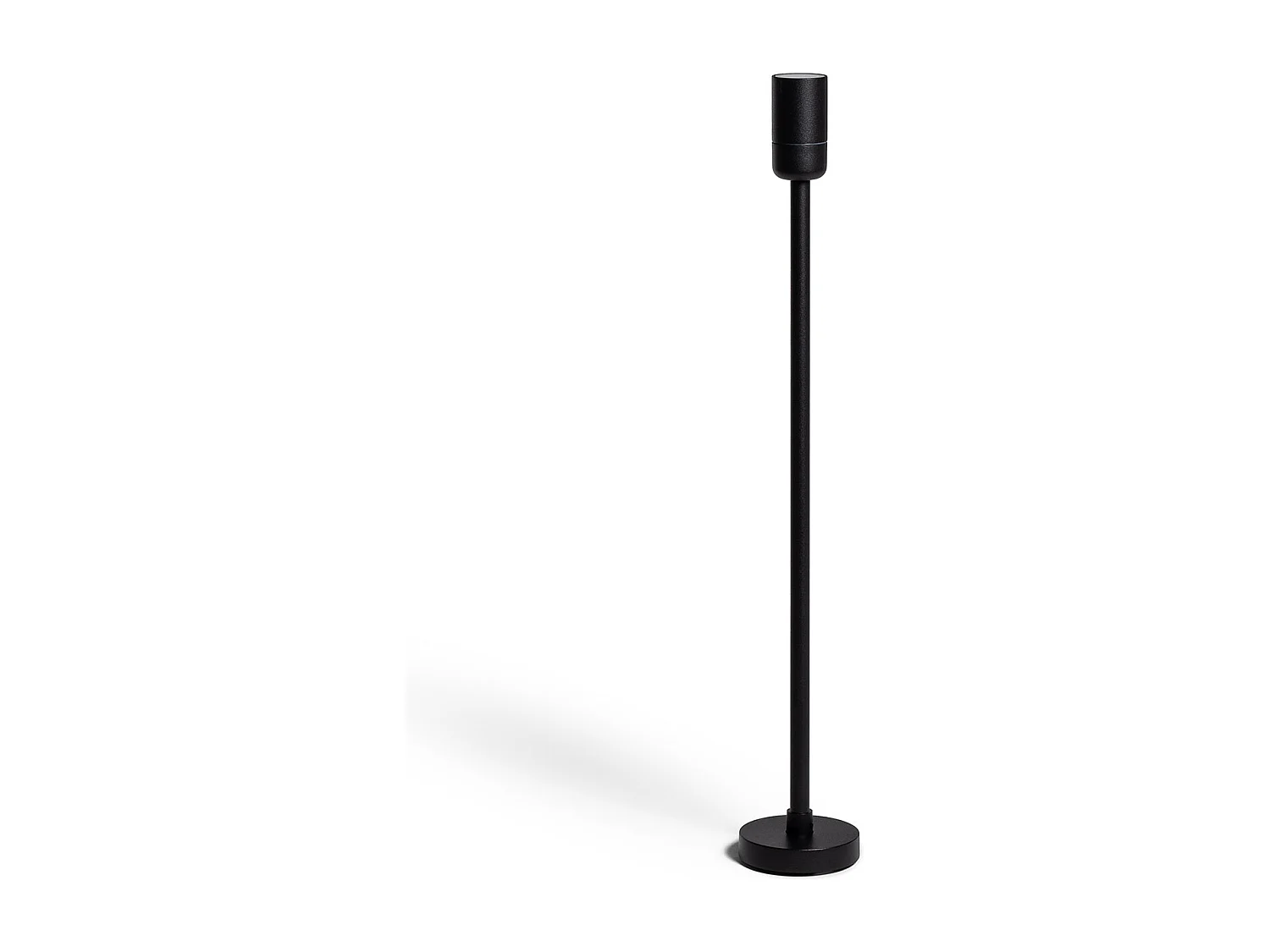 Balise Extérieure LED 4W 60 cm en Saillie Glimme Noir mat