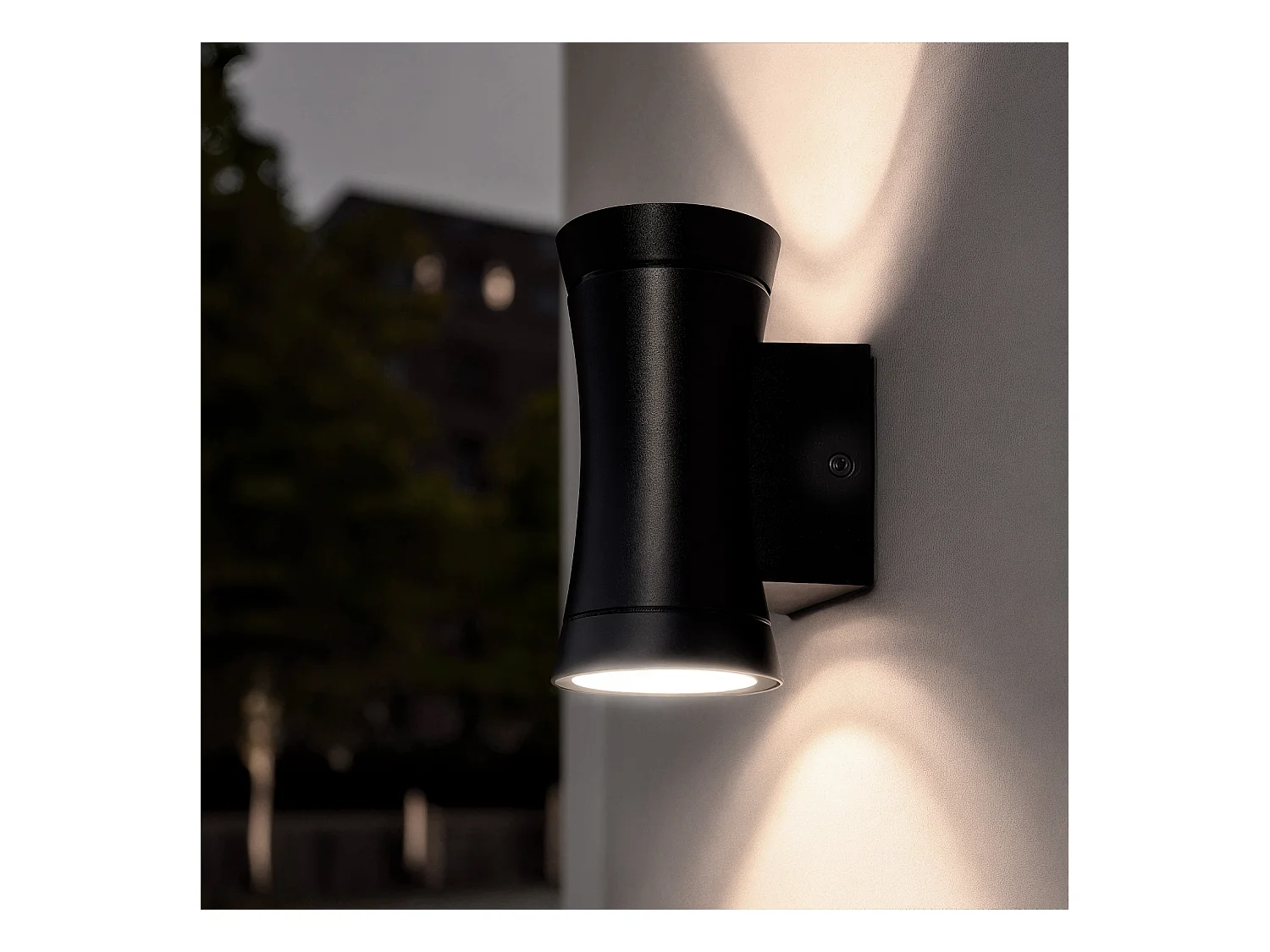 Applique Murale Extérieure Aluminium Aynik Noir