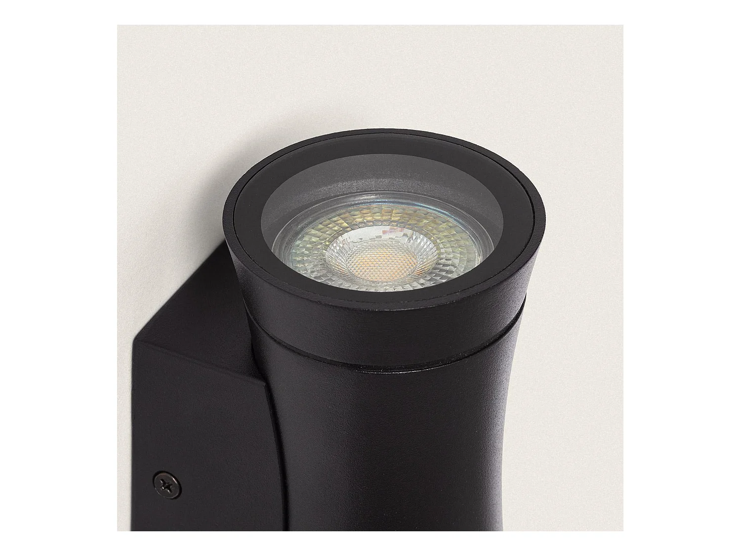 Applique Murale Extérieure Aluminium Aynik Noir