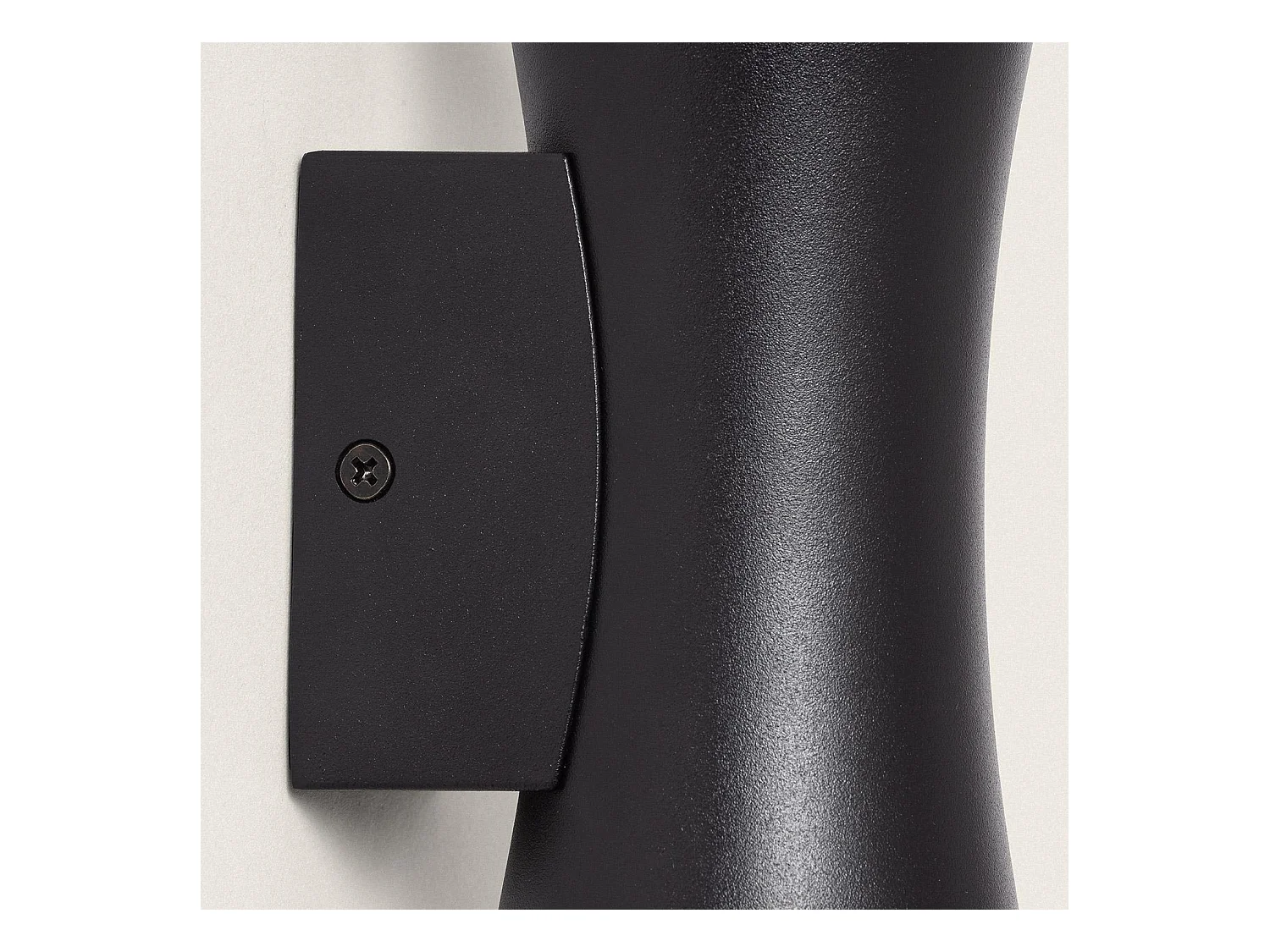 Applique Murale Extérieure Aluminium Aynik Noir