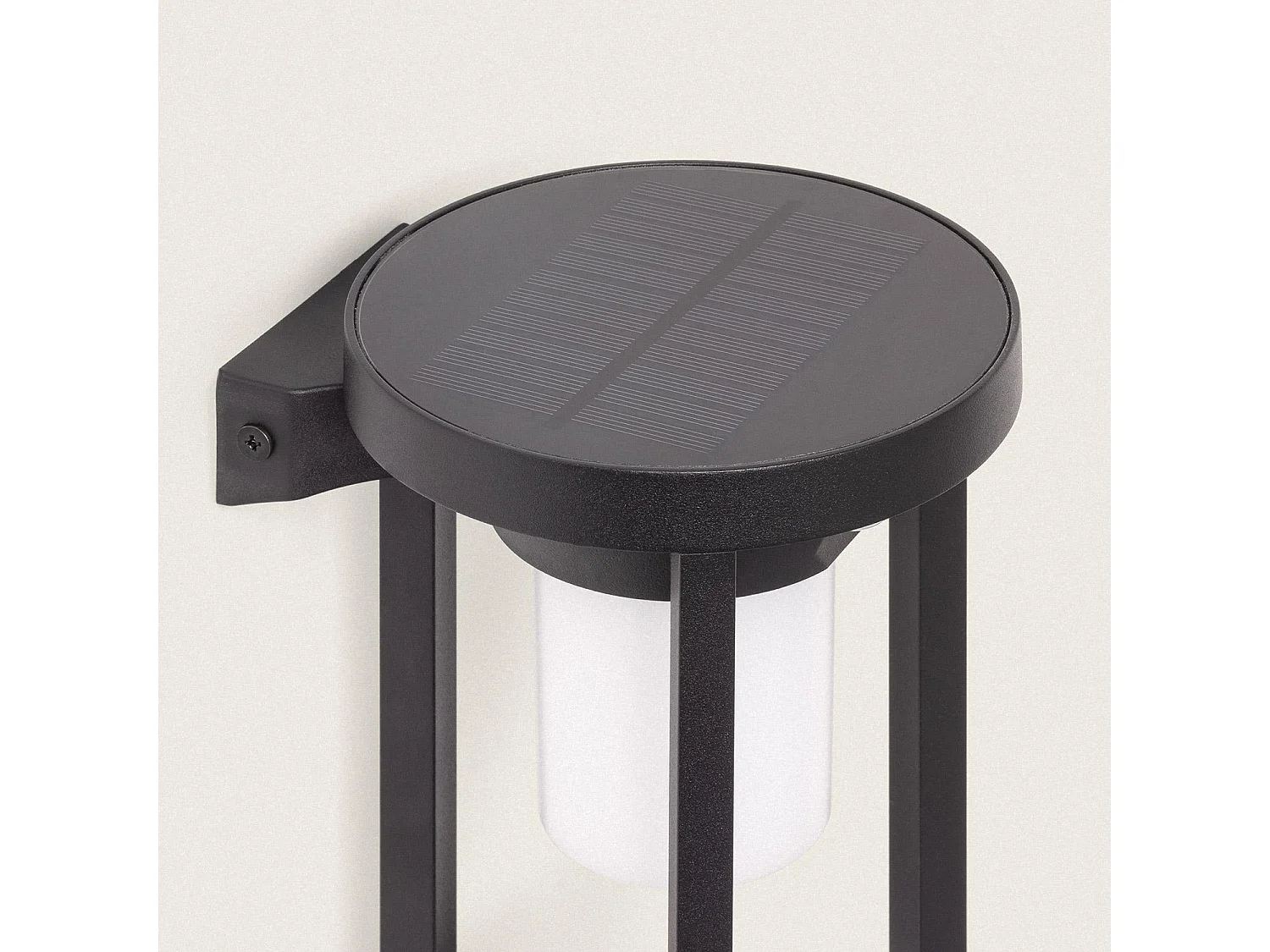 Applique Murale Extérieure Solaire LED 2W Aluminium avec Détecteur de Mouvement Eneko  Noir