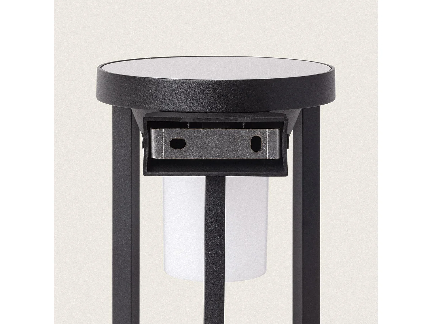 Applique Murale Extérieure Solaire LED 2W Aluminium avec Détecteur de Mouvement Eneko  Noir