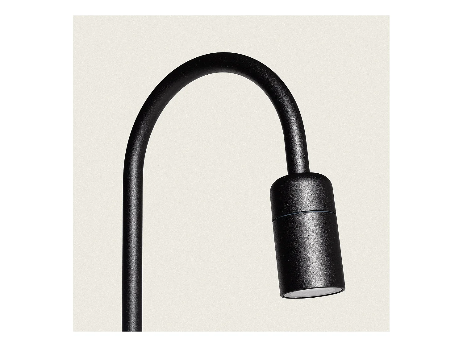 Lampioncino per Esterni LED 4W 60 cm con Picchetto Garmil Nero Opaco