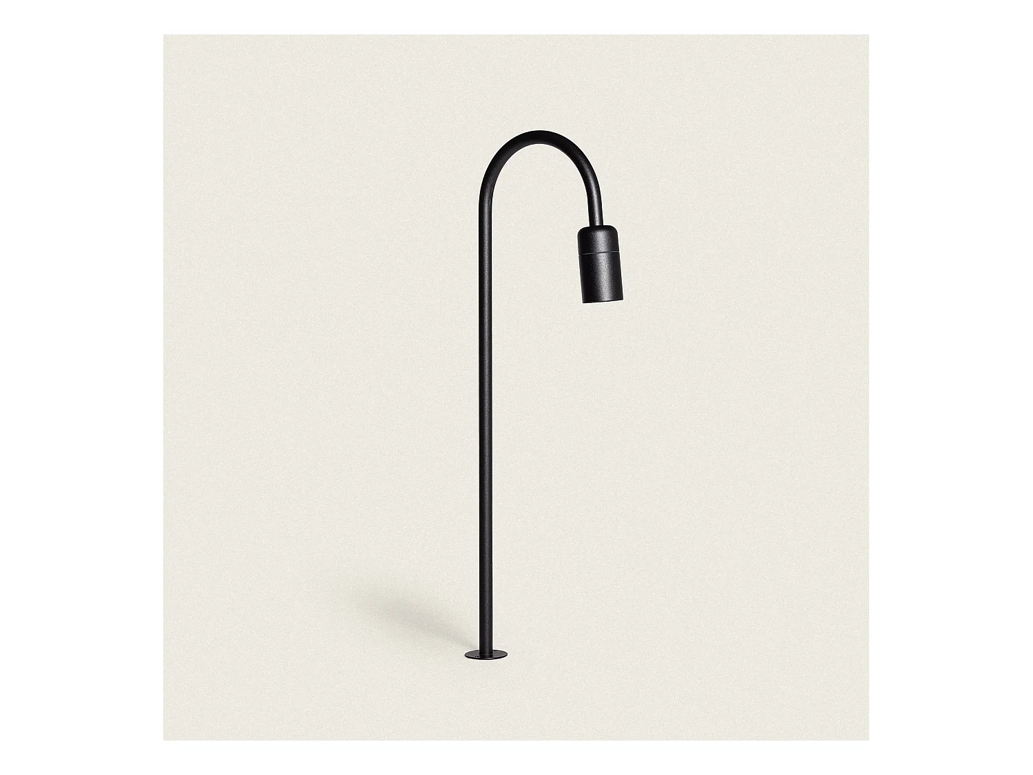 Lampioncino per Esterni LED 4W 60 cm con Picchetto Garmil Nero Opaco