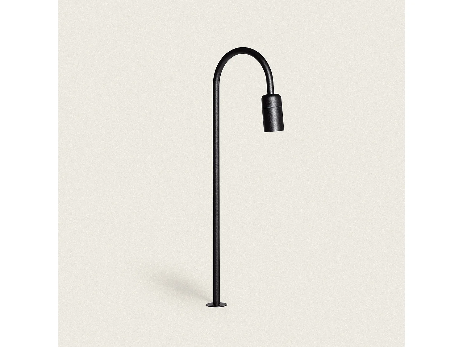 Lampioncino per Esterni LED 4W 60 cm con Picchetto Garmil Nero Opaco