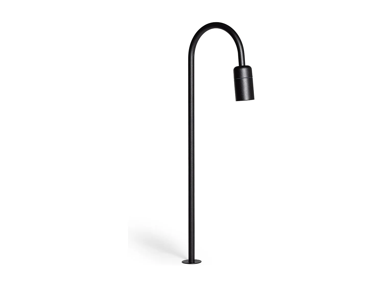Lampioncino per Esterni LED 4W 60 cm con Picchetto Garmil Nero Opaco