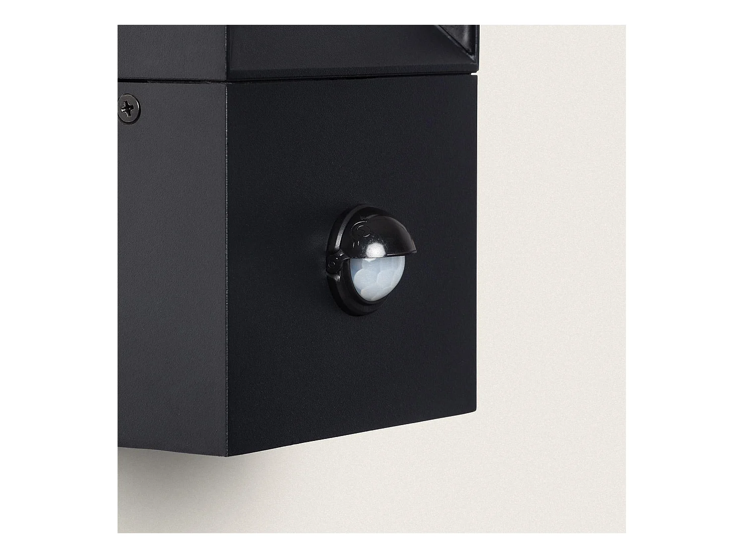 Applique da Parete per Esterni LED Alluminio 2x5W Trimel con Sensore di Movimento  Nero