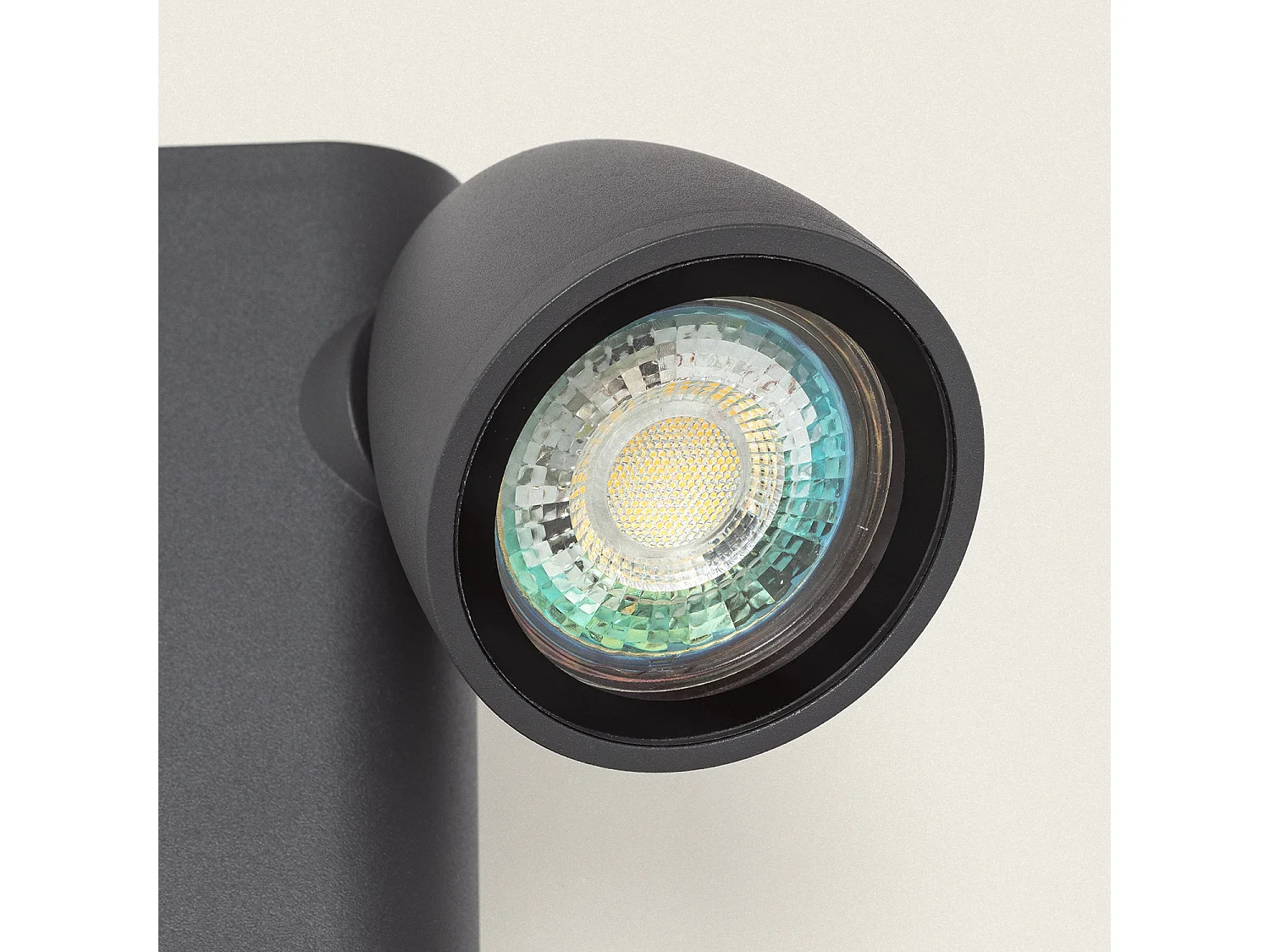 Applique Murale Extérieur Aluminium Abel Gris foncé