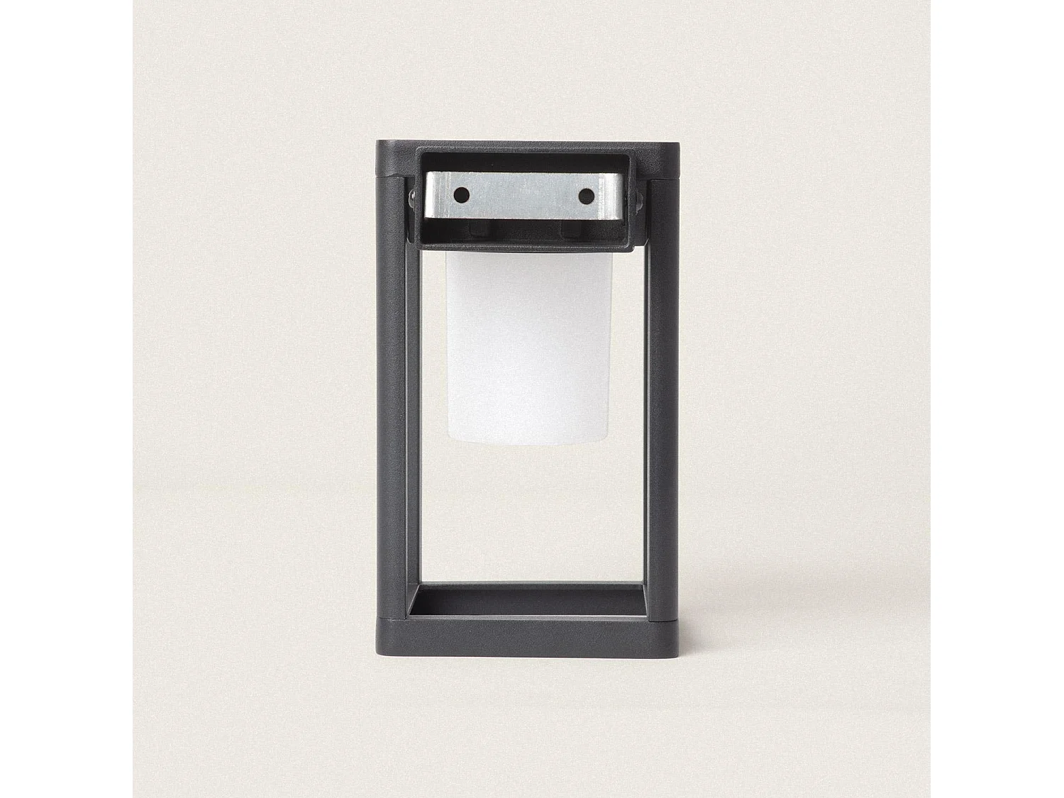 Applique da Parete per Esterni Solare LED 2,5W Alluminio con Sensore di Movimento Devah Nero