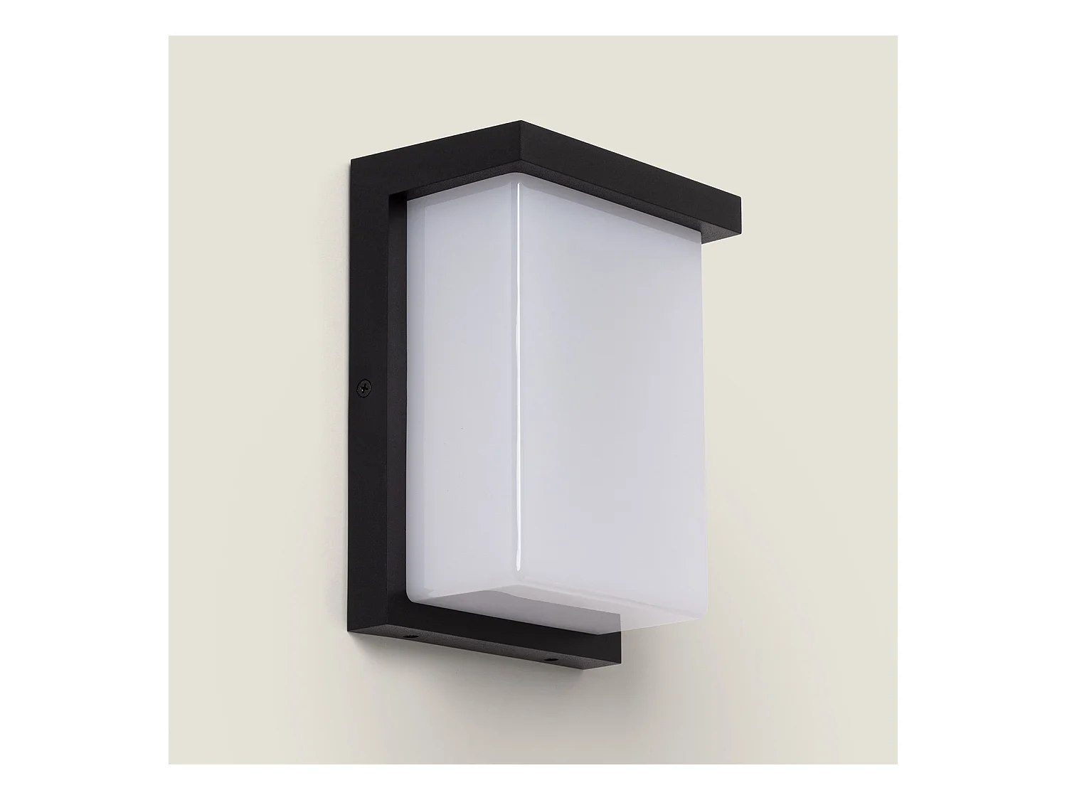 Applique Murale LED Extérieur Aluminium 16W Tyron 4000K Noir Blanc neutre