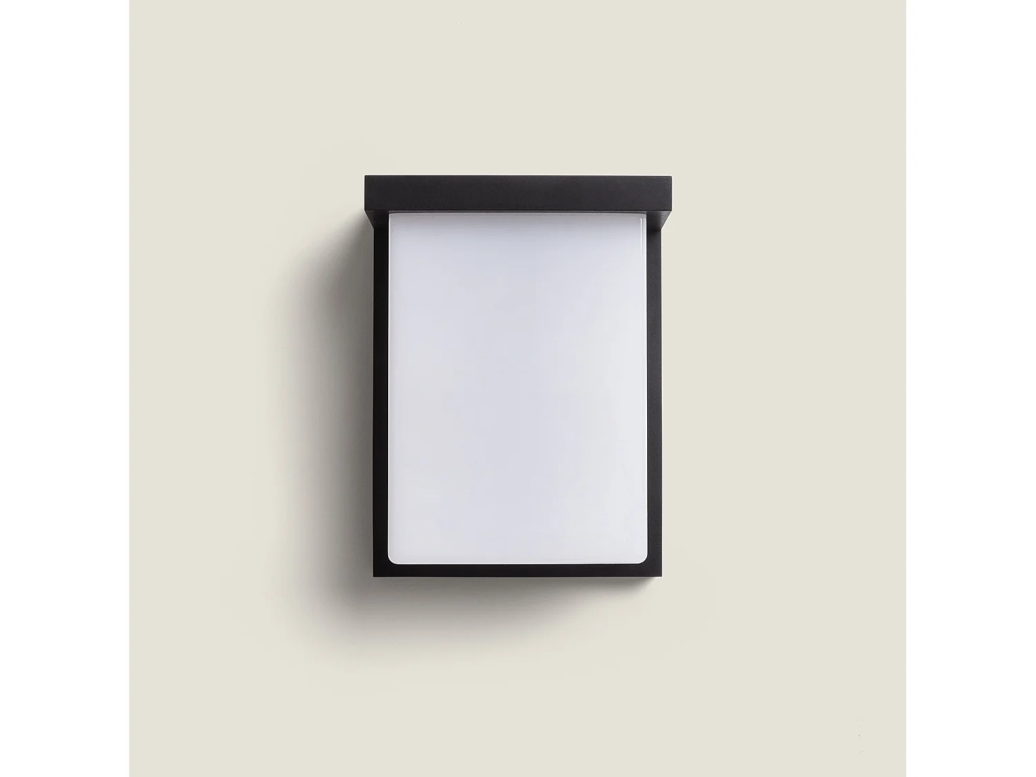 Applique da Parete per Esterni LED 16W Alluminio Tyron 4000K Nero Bianco Naturale