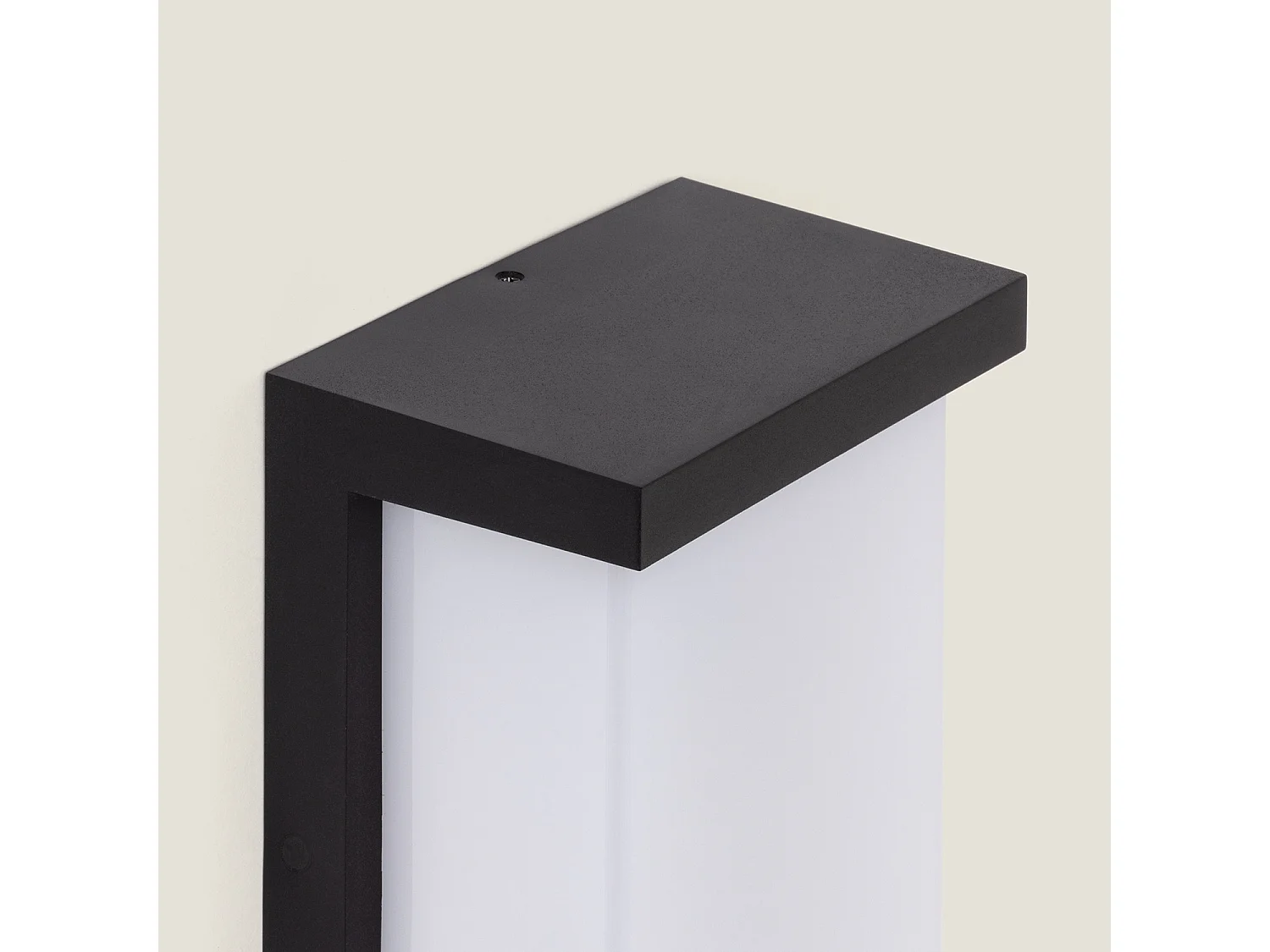 Applique da Parete per Esterni LED 16W Alluminio Tyron 4000K Nero Bianco Naturale