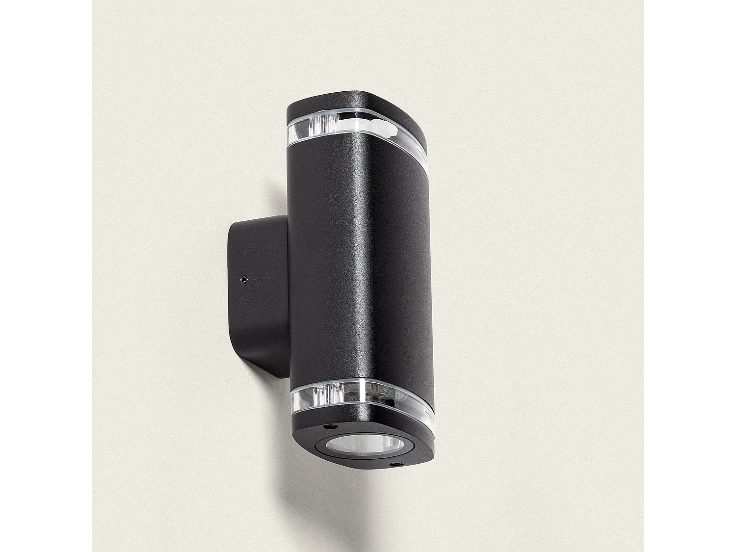 Applique da Parete per Esterni Doppia Luce Ranedux Nero