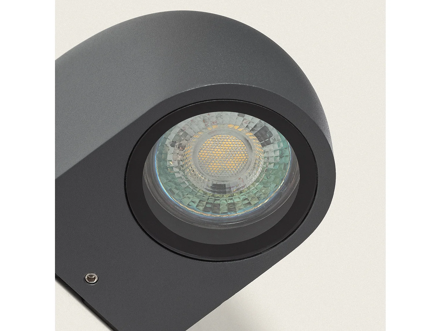 Applique Murale Extérieure Aluminium Areca Gris foncé