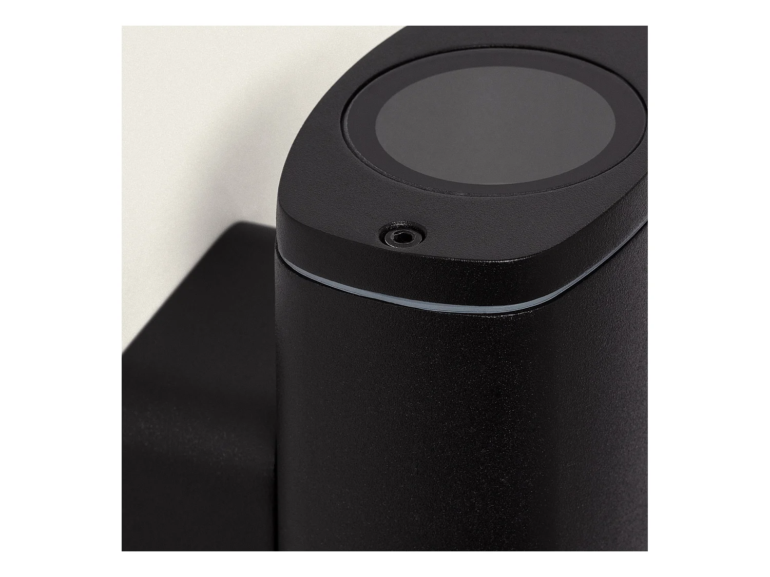 Applique da Parete per Esterni Doppia Luce Welldy Nero