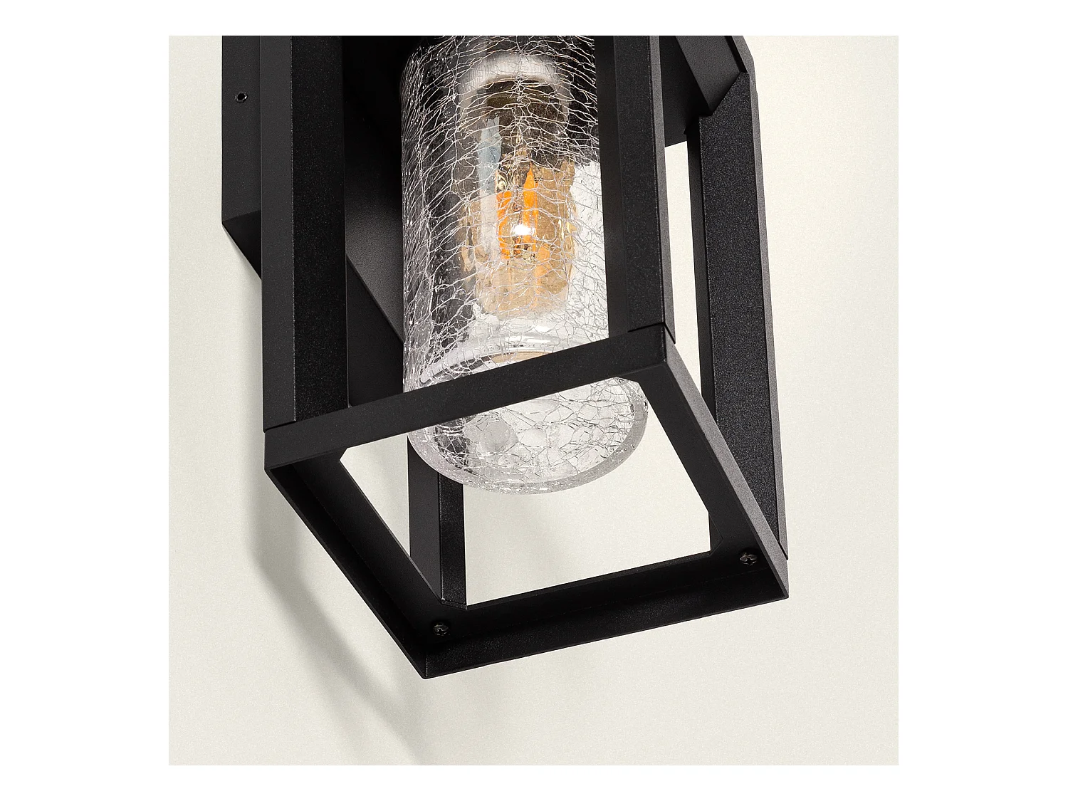 Aplique de Pared Exterior Trenol Negro