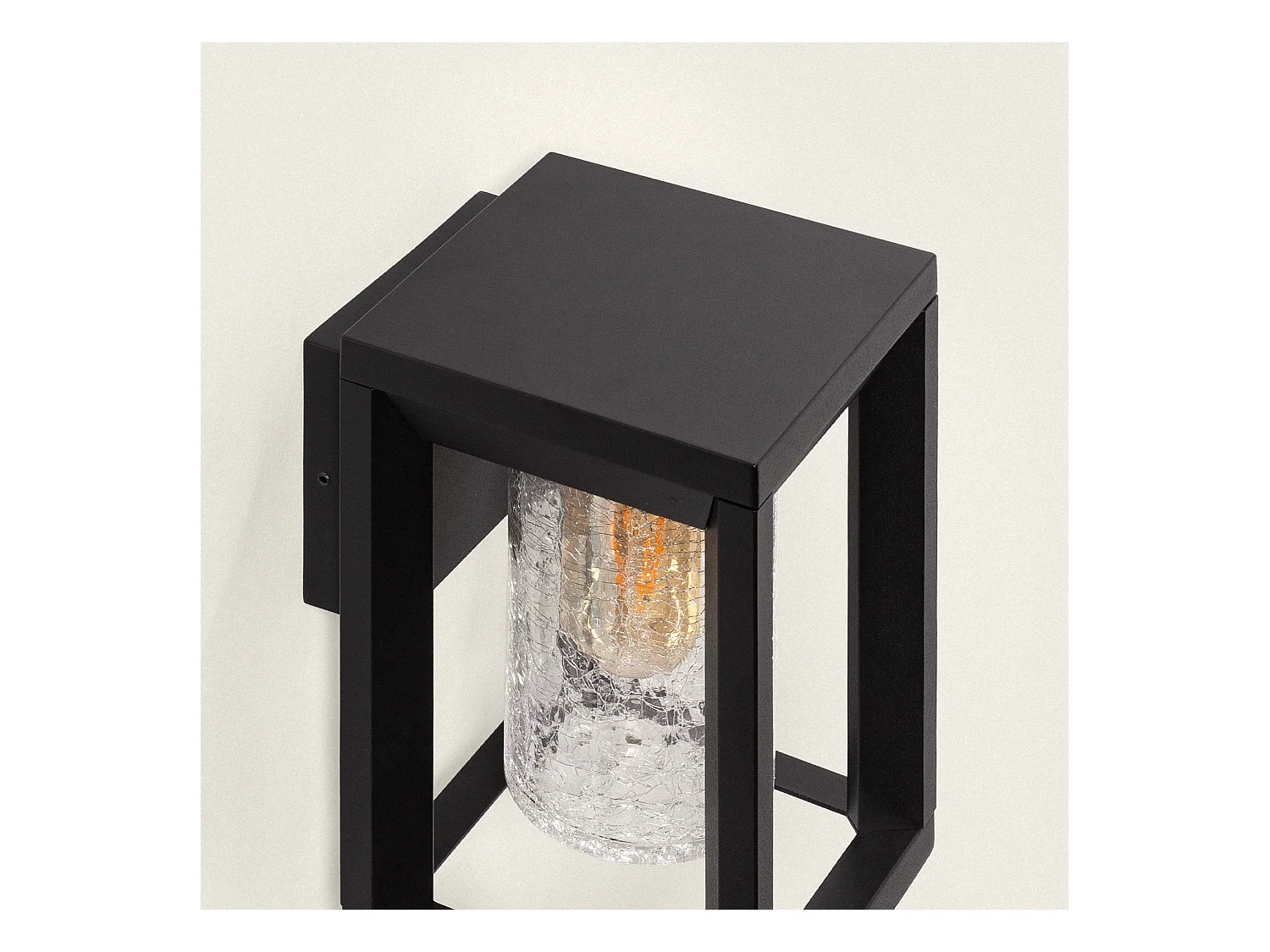 Aplique de Pared Exterior Trenol Negro