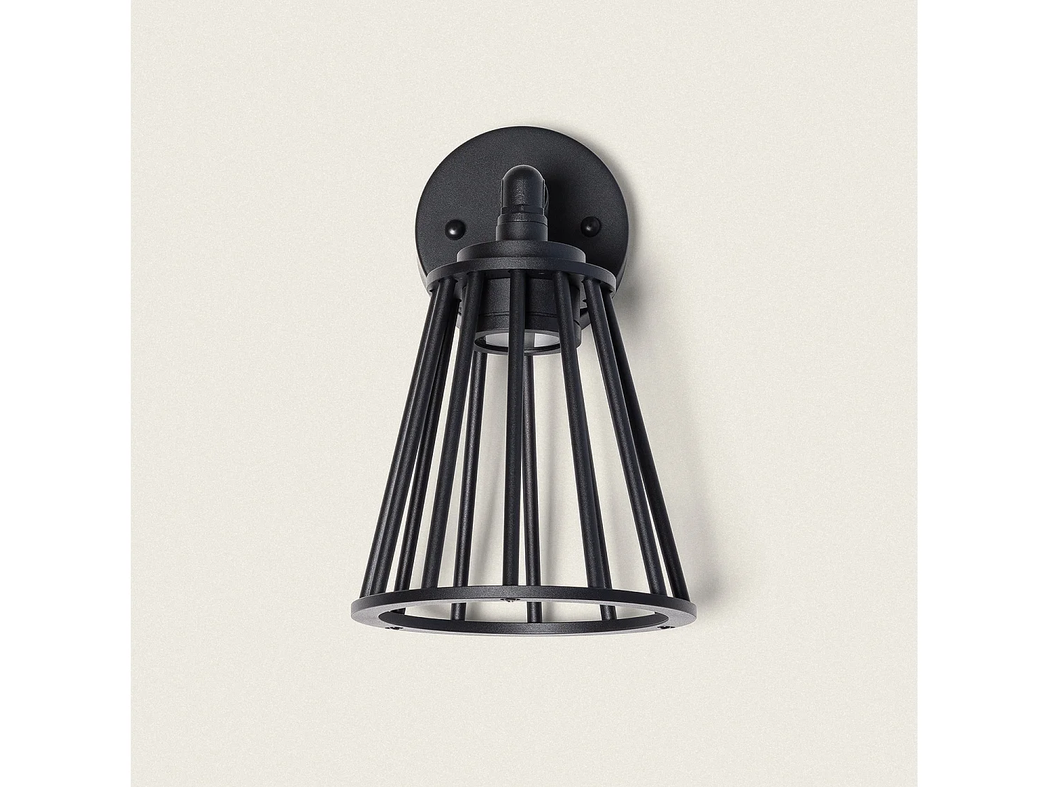 Applique Murale Extérieure LED 6W Aluminium Bradda Noir