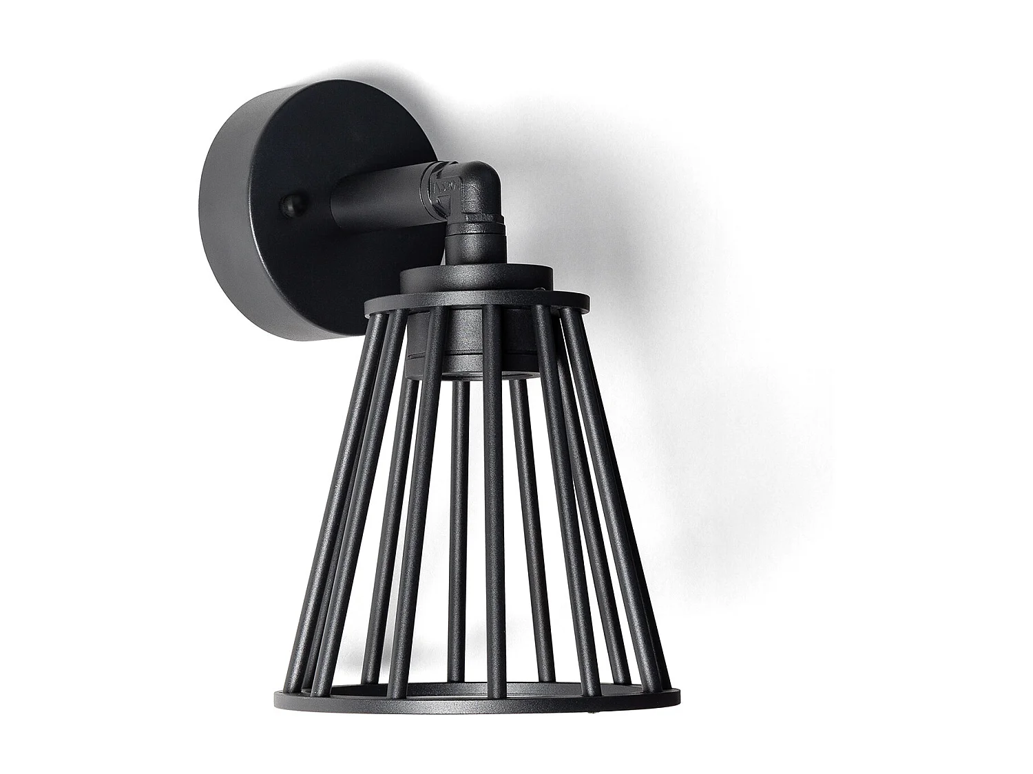 Lampada da Parete per Esterni LED 6W Alluminio Bradda Nero