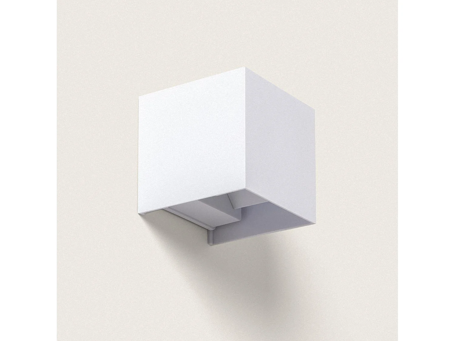 Applique Murale Extérieure LED 6W PC Double Éclairage Onis Blanc