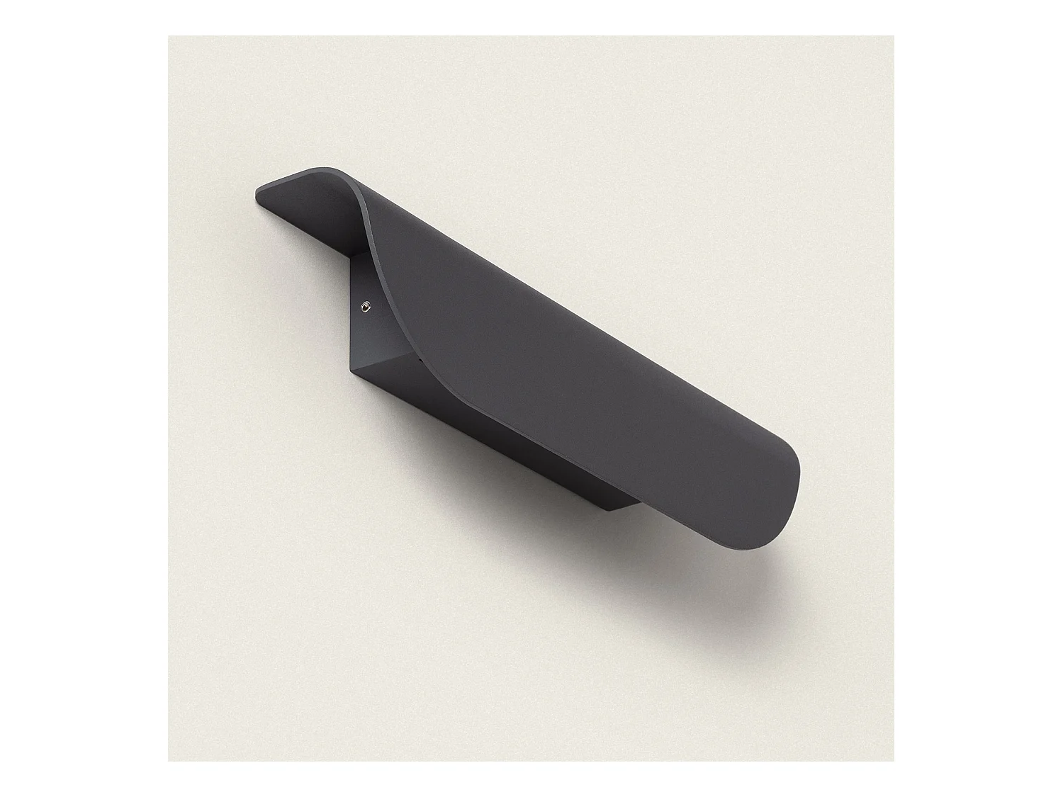 Aplique de Pared Exterior LED 12W Aluminio Agerato Blanco
