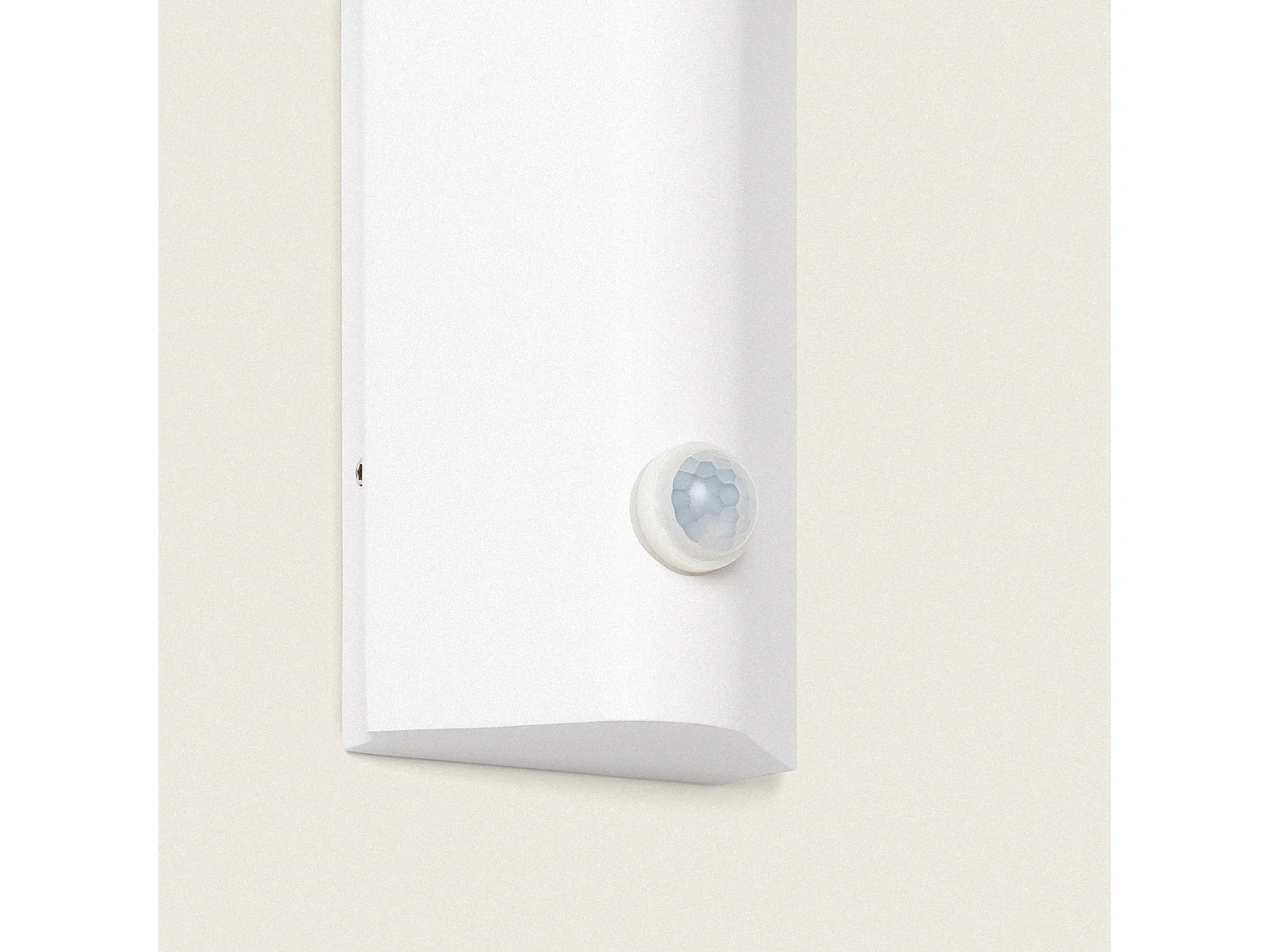 Applique Murale Extérieure LED 6W Aluminium avec Détecteur de Mouvement Abel Blanc